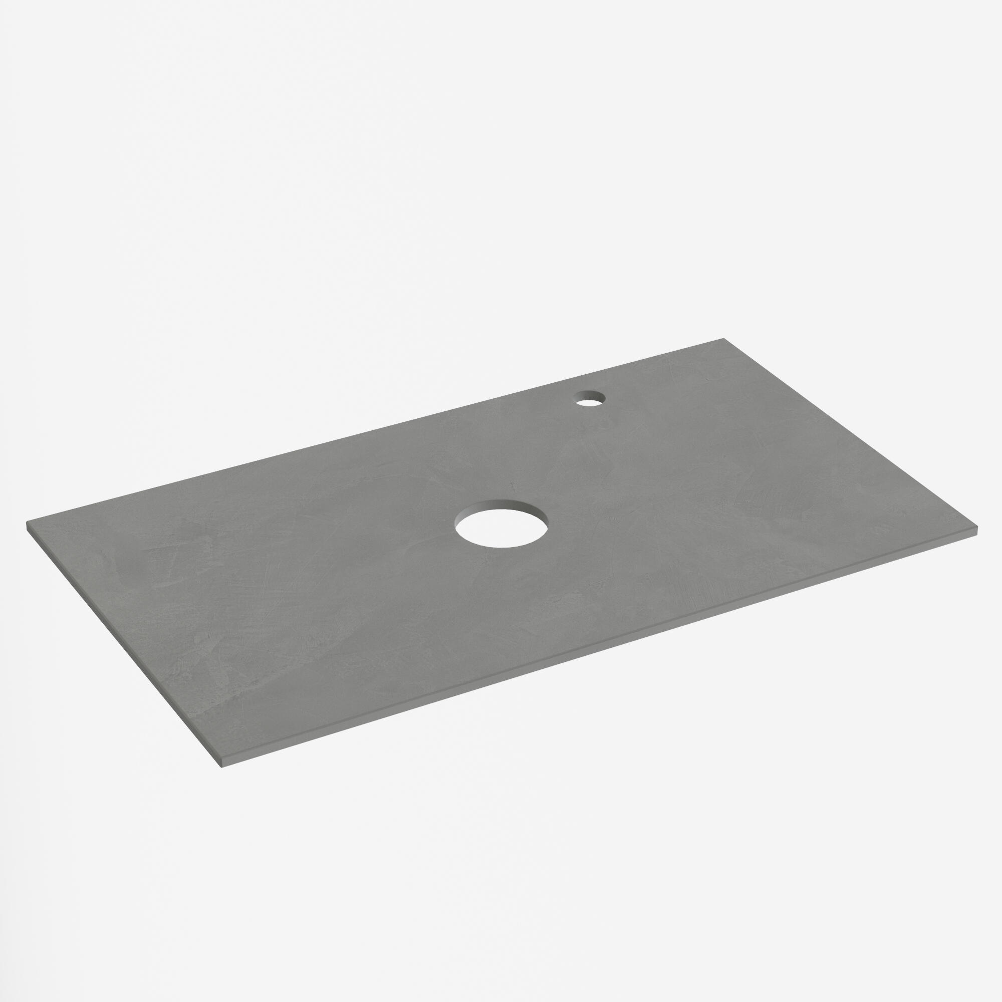 Encimera lavabo dekton gris grafito 81x46x1.2 cm