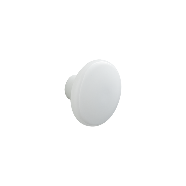 Pomo de mueble INSPIRE en ABS color blanco ø 40 mm