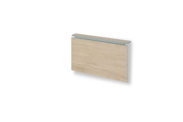 Mesa de cocina Pared NOLA 90X60 cm color roble/verde
