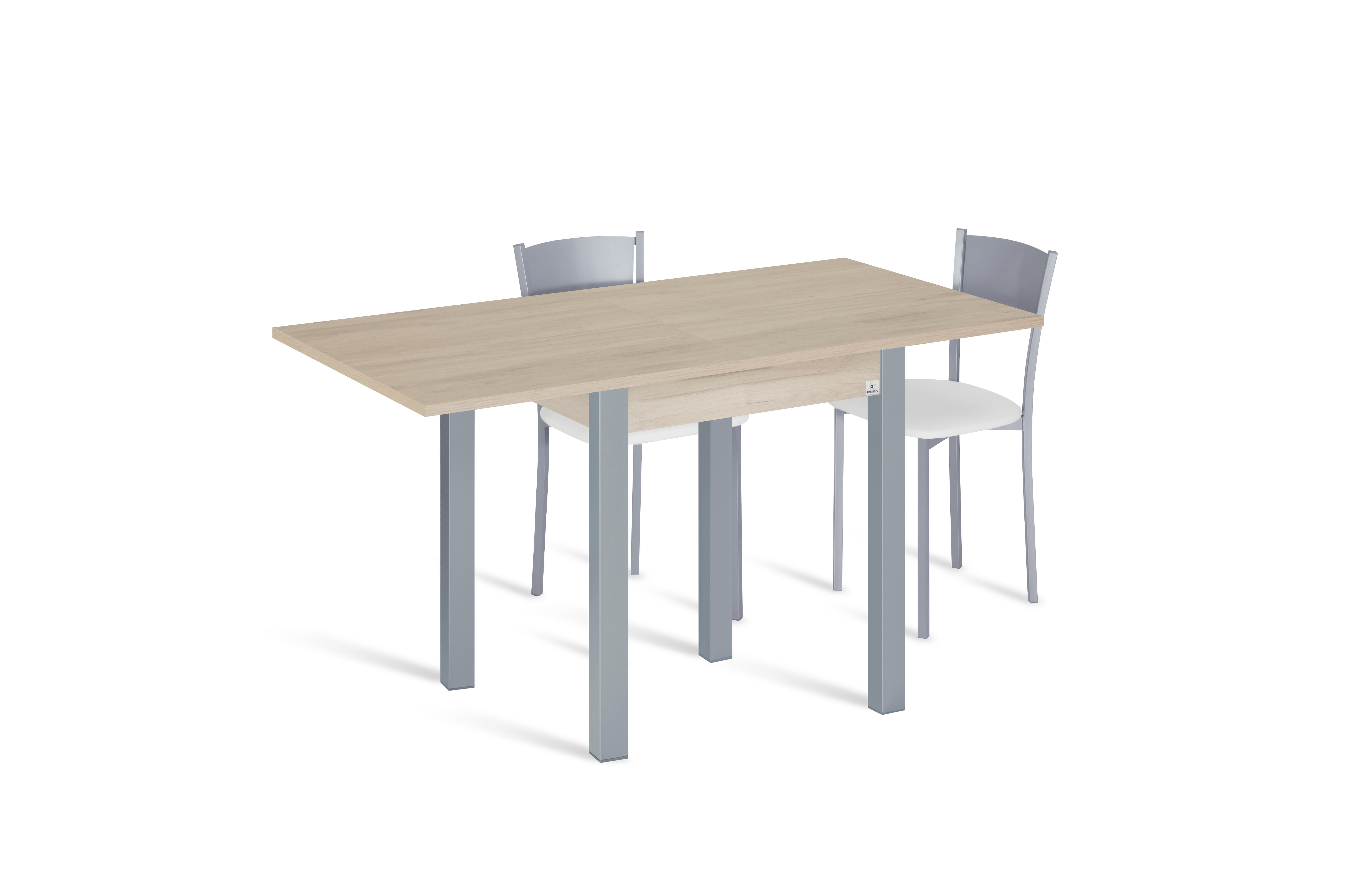 Mesa de cocina libro galante (65-130)x65 cm color roble