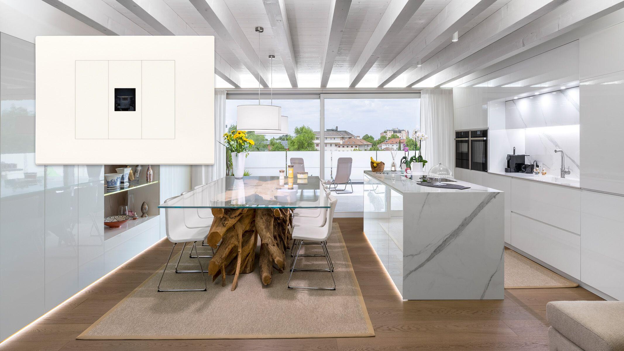 Presa multimediale RJ11 Linea VIMAR , colore bianco - 3