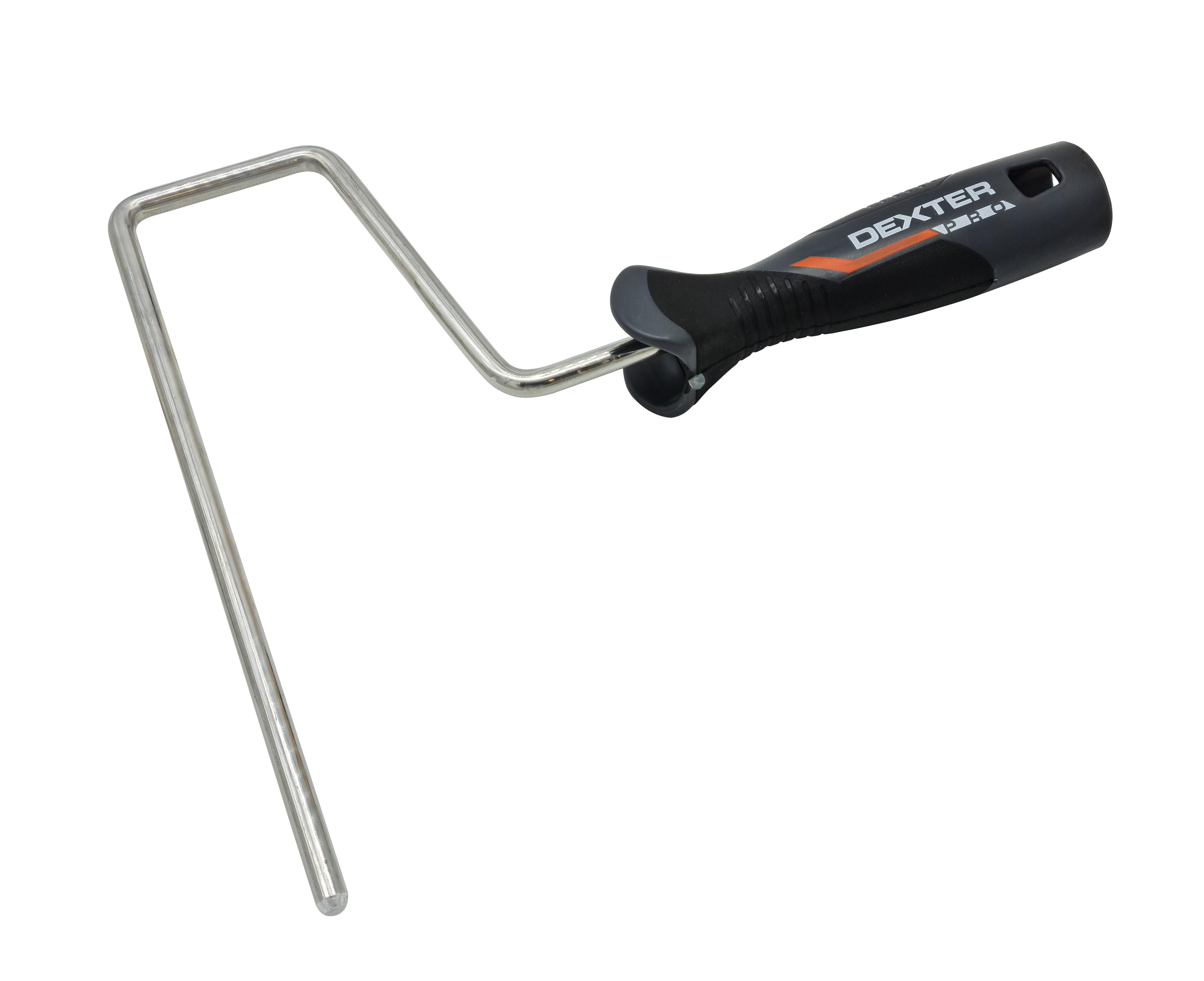 Mango dexter pro para rodillo de 220 mm de anchura, varilla de 8 mm de diámetro, 220 mm de longitud. varilla de aluminio.