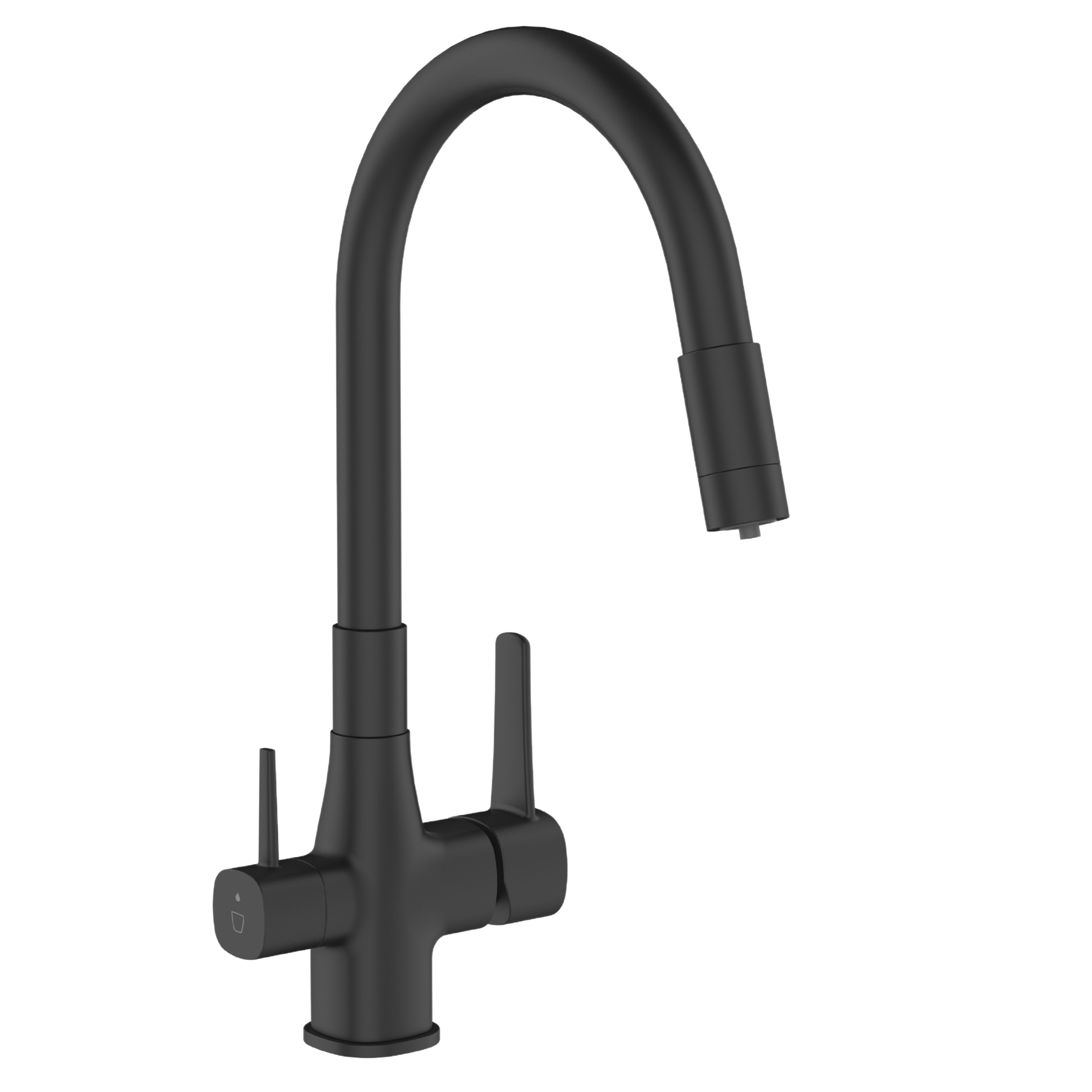 Bateria kuchenna z filtrem Magic Czarna Invena