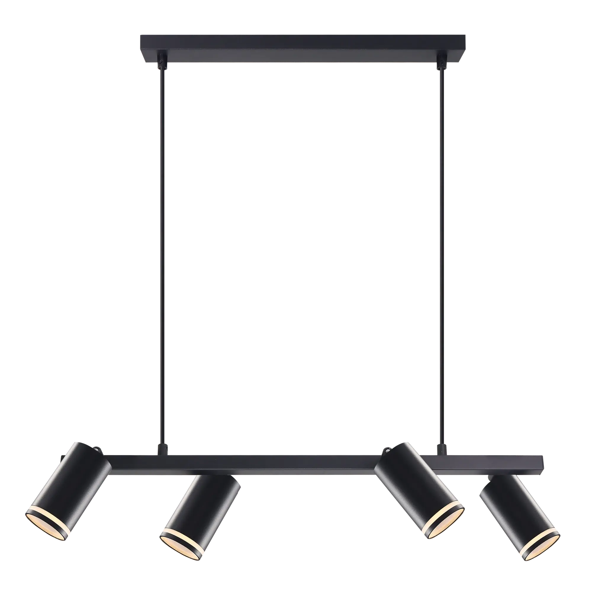 Lampa wisząca Paris czarna 4 x GU10 Goldlux - 4