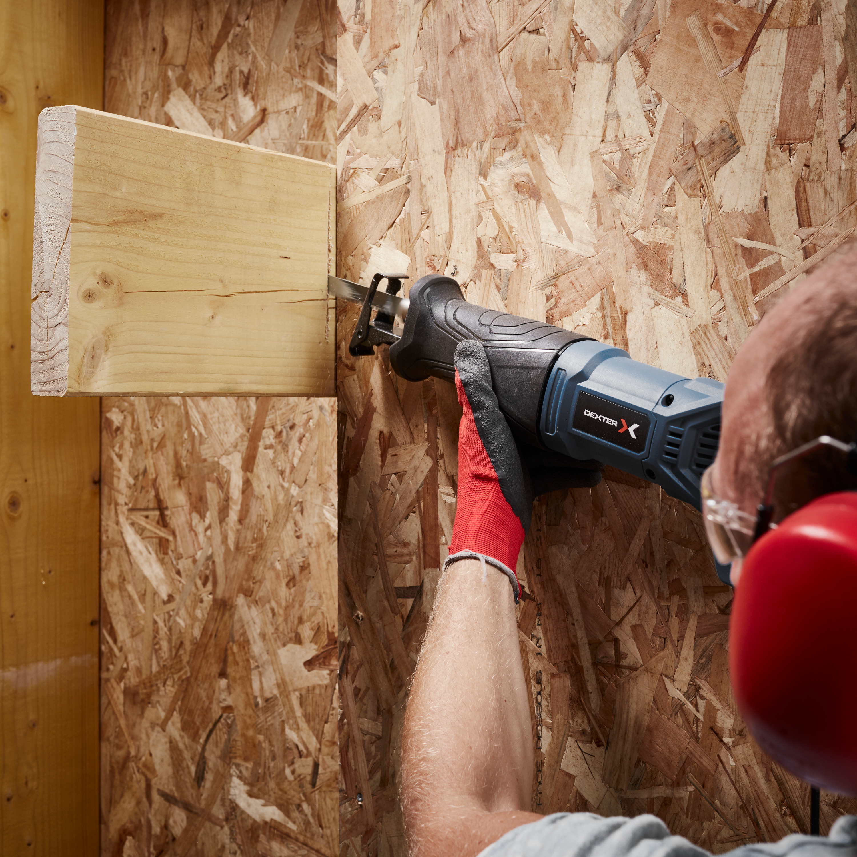 Lot de 2 lames bois coupe droite 6-100 mm DEXTER pour scie sabre - 2