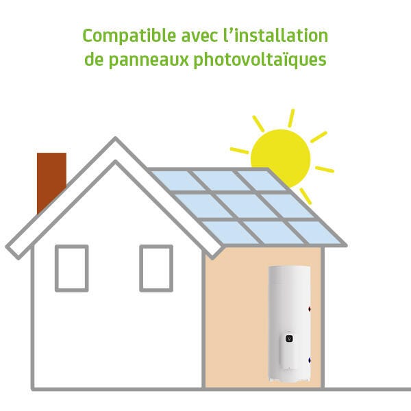 CHAUFFE-EAU TAKHINI SAUTER PANNEAUX PHOTOVOLTAIQUES