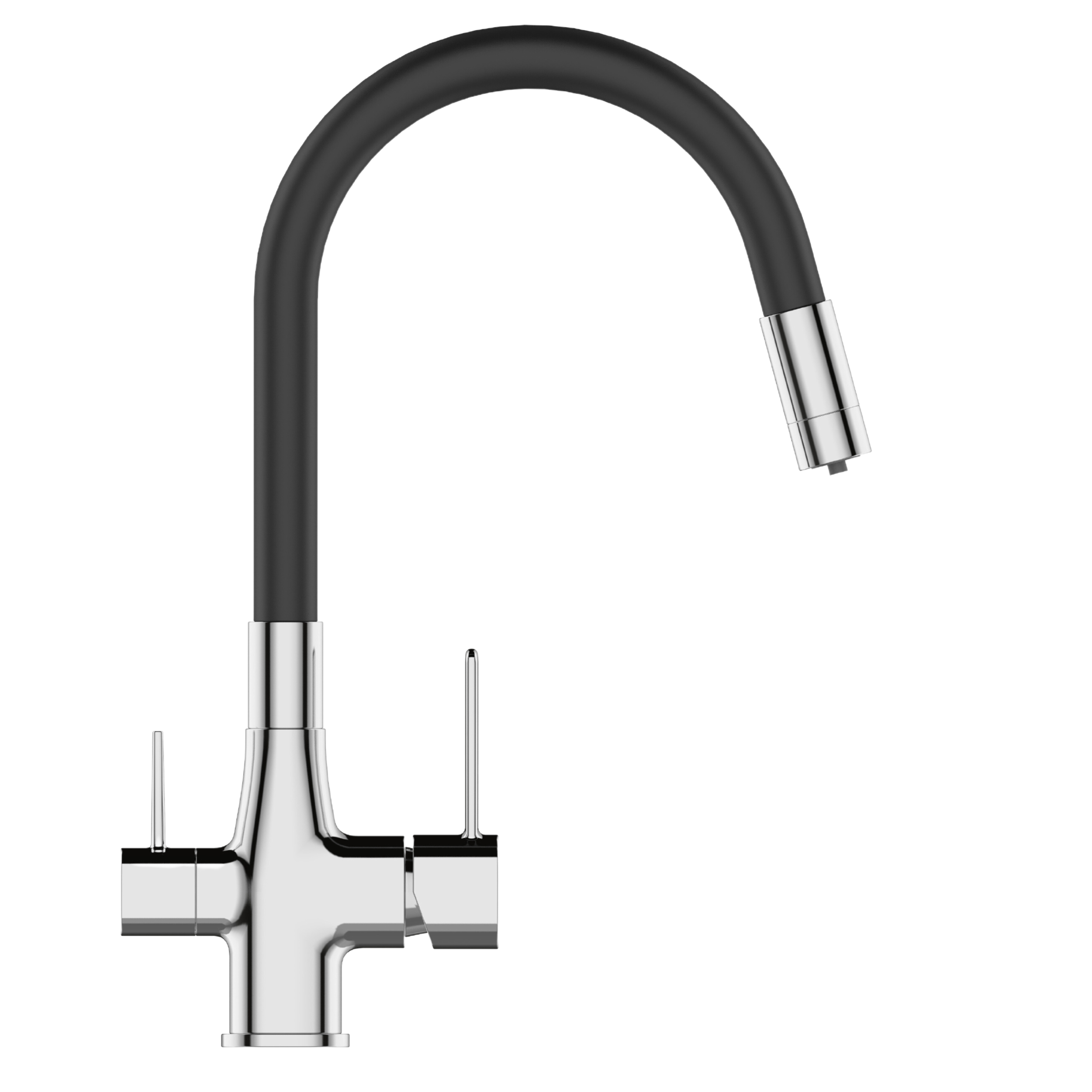 Bateria kuchenna z filtrem Magic Chrom Czarna Invena - 5