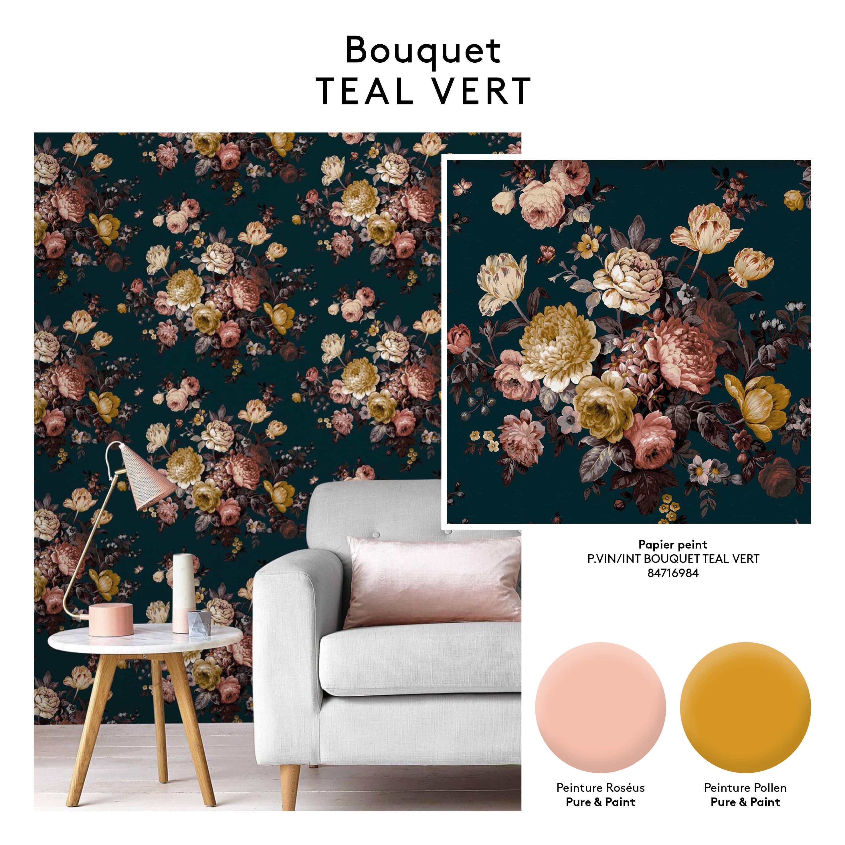Peinture mur, boiserie pollen velours PURE & PAINT , 2.5L - 5