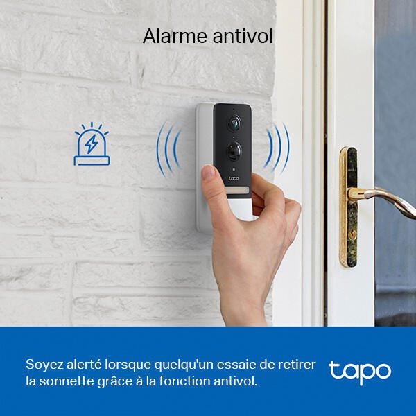 Carillon connecté avec alarme antivol