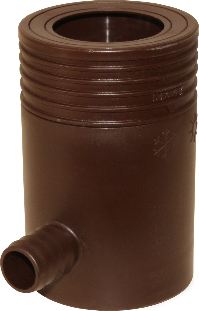 Zbieracz na wodę deszczową do rynny 53-75 mm brązowy Marley