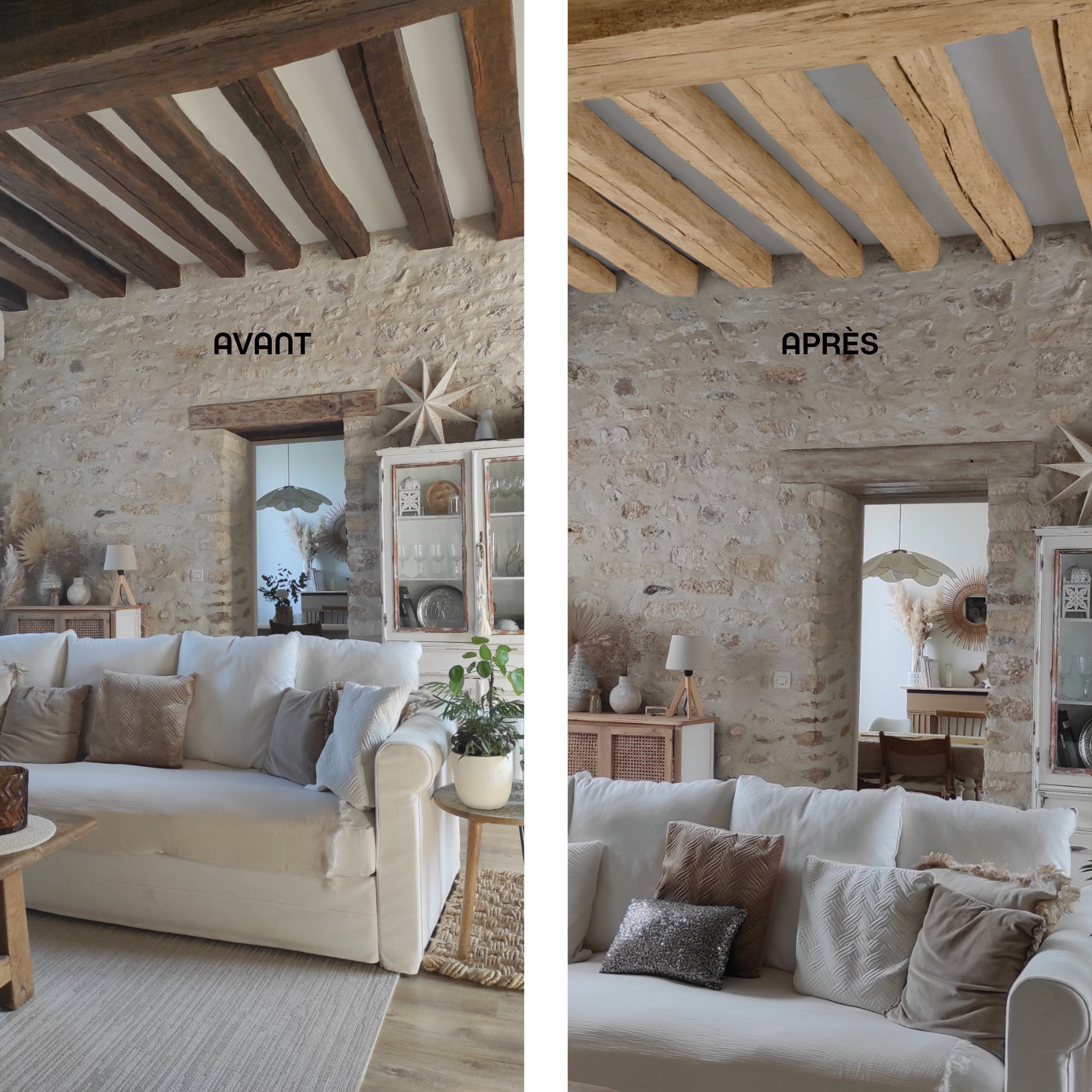 Peinture  Relook bois MAISON DECO, pin recycle satiné, 0.75 l - 6