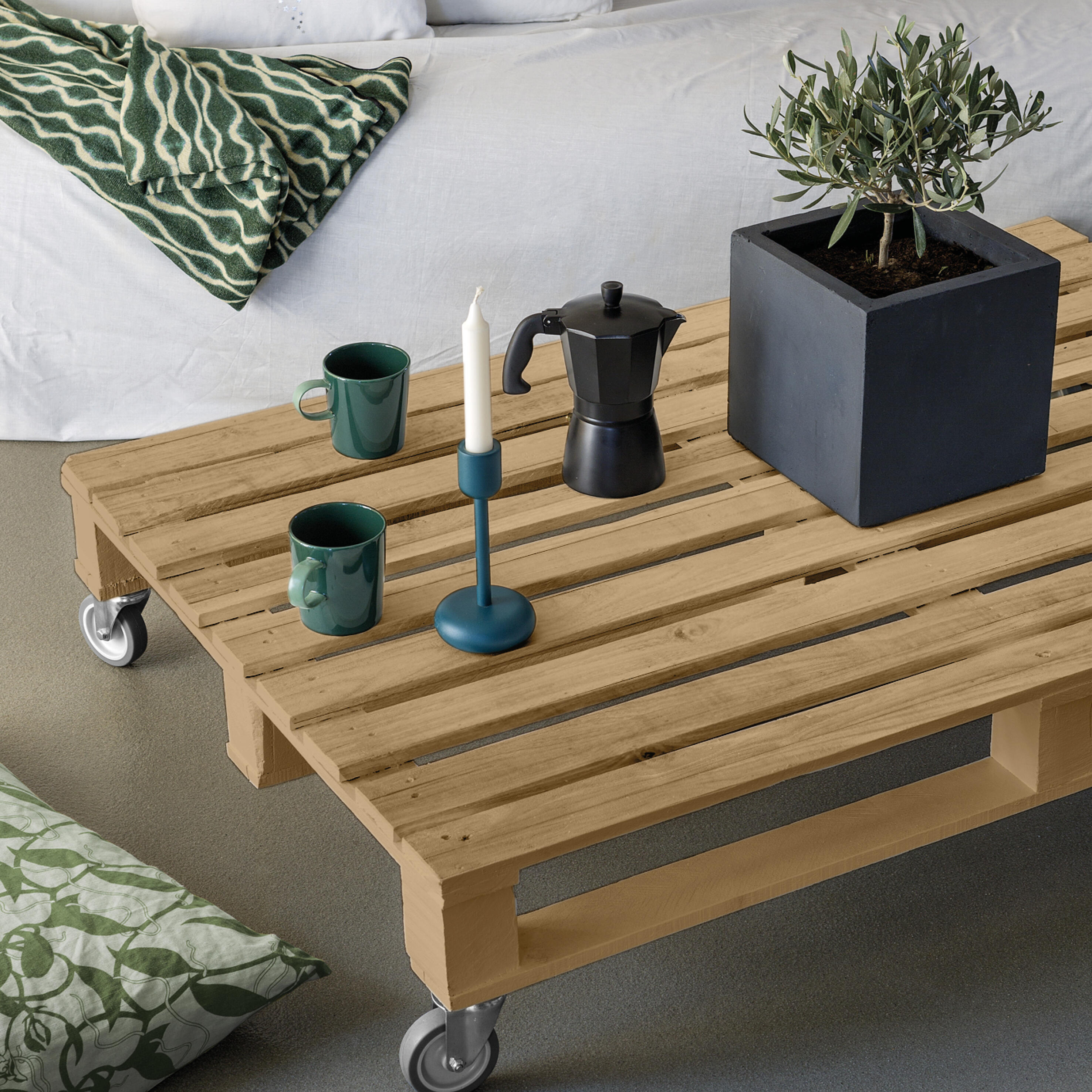 Peinture  Relook bois MAISON DECO, pin recycle satiné, 0.75 l - 5