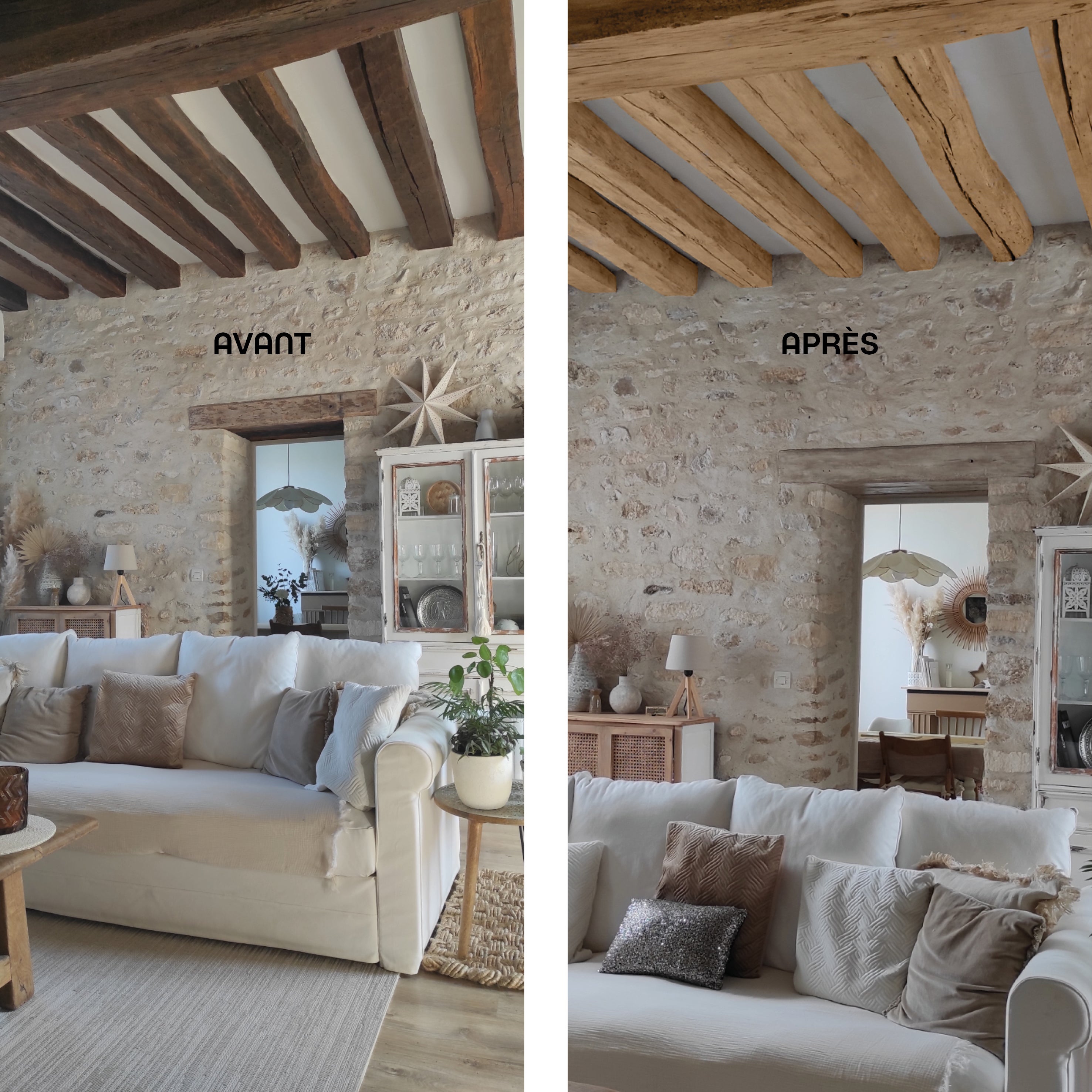 Peinture boiserie Relook bois MAISON DECO bois naturel satiné 0.75L - 6