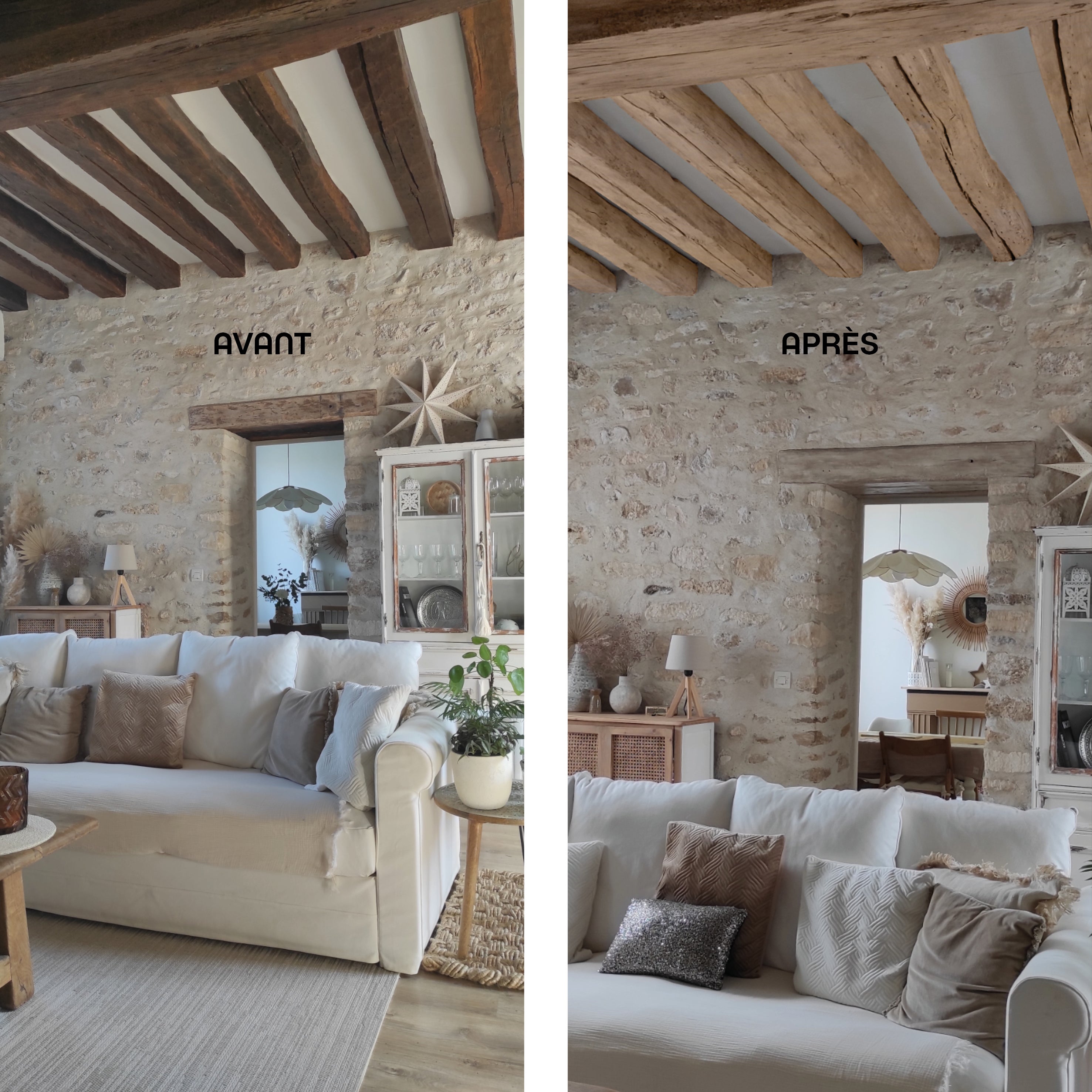 Peinture  Relook bois MAISON DECO, chêne foncé satiné, 0.75 l - 6