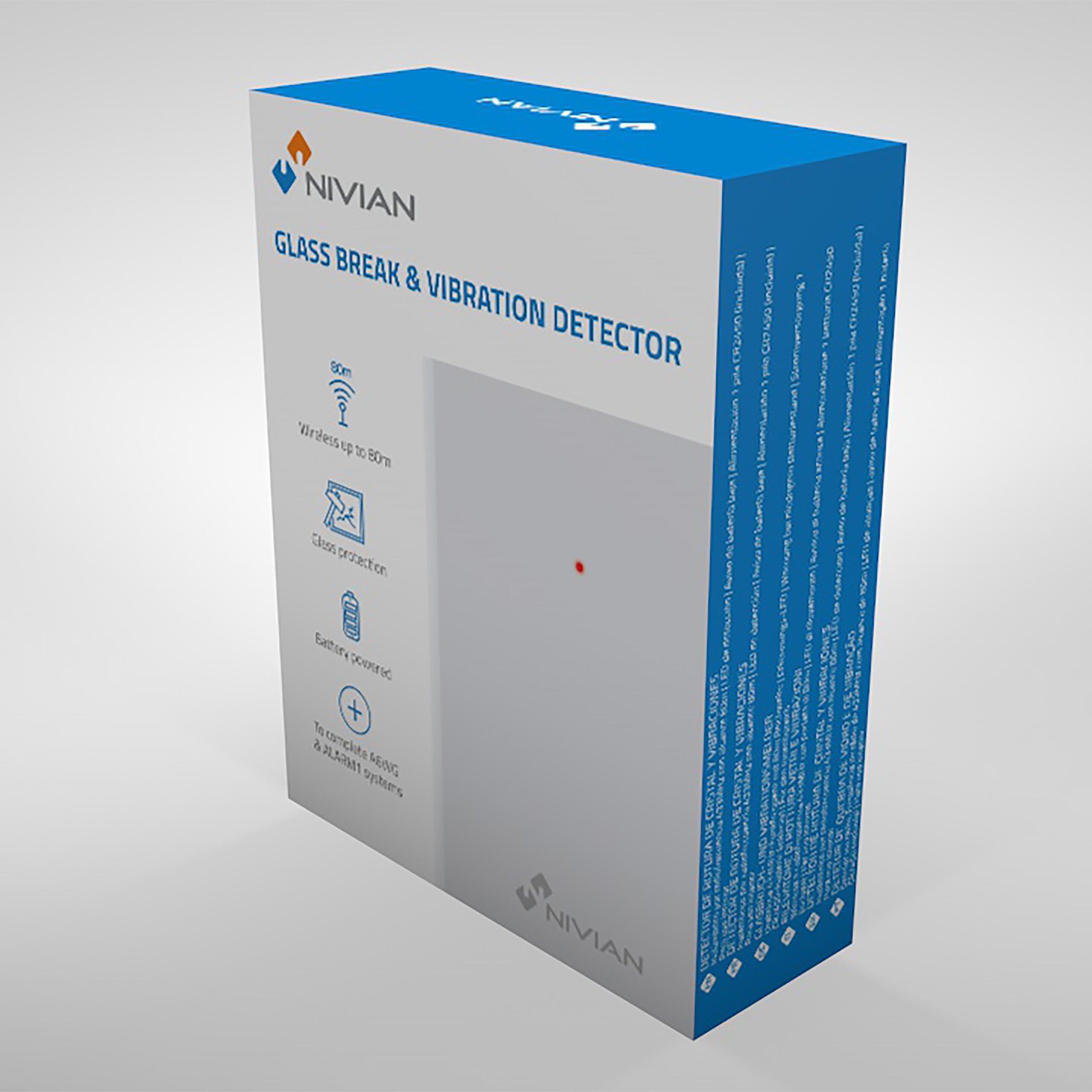 Detector de vibración alarma NIVIAN - 9