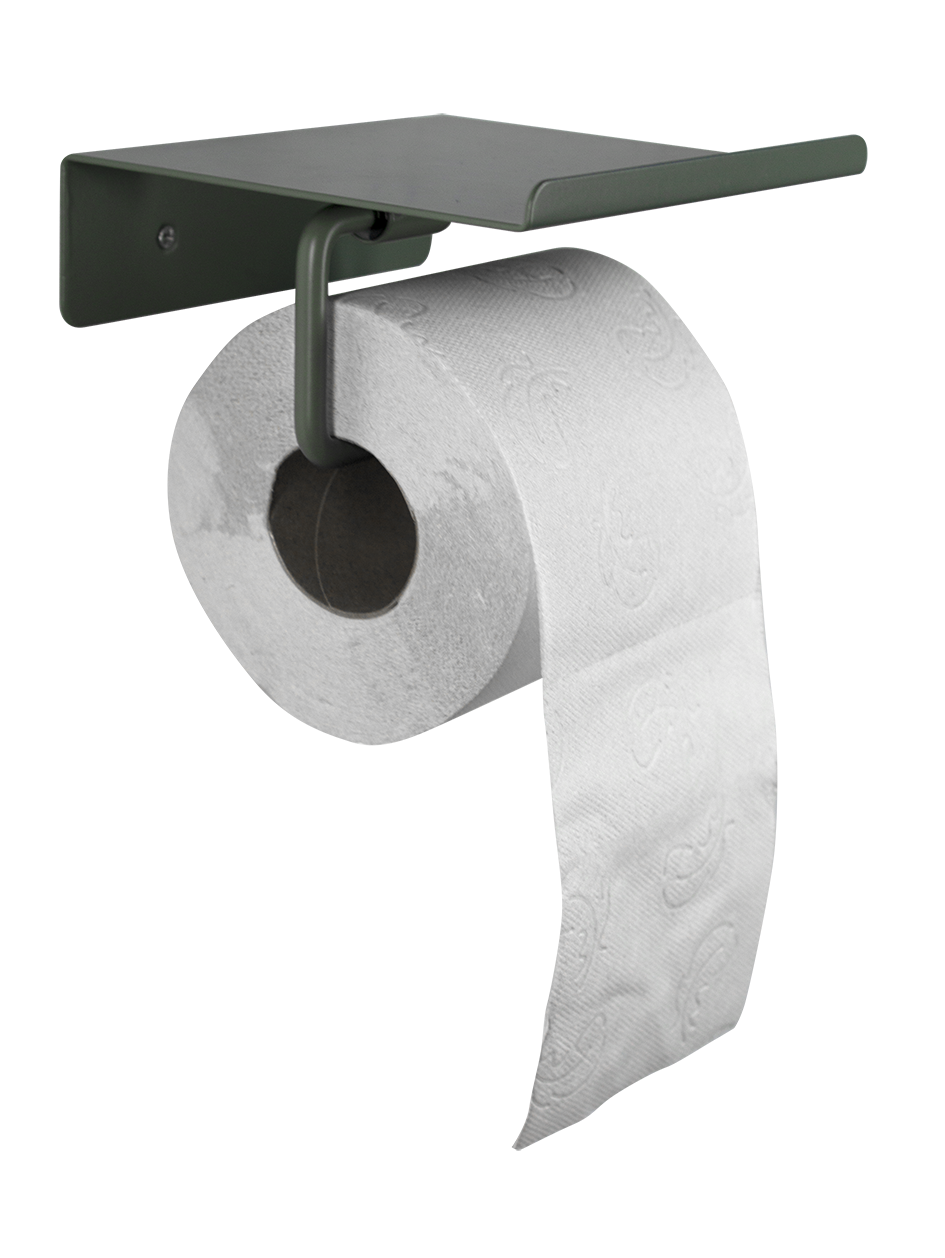 Dérouleur papier WC Basic à visser vert - 3