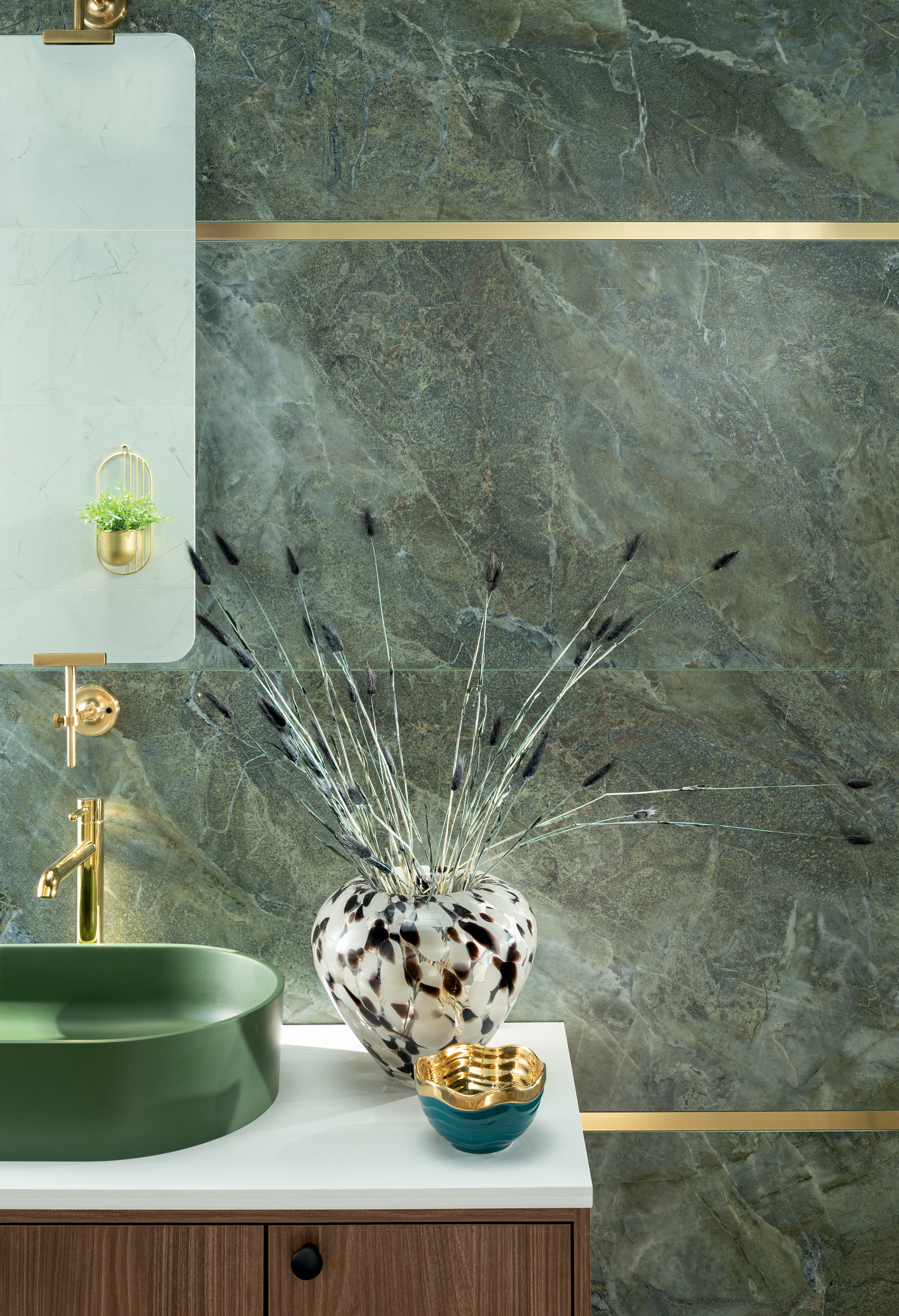 Glazura Rainforest Green 59.8x119.8 Arte - 5