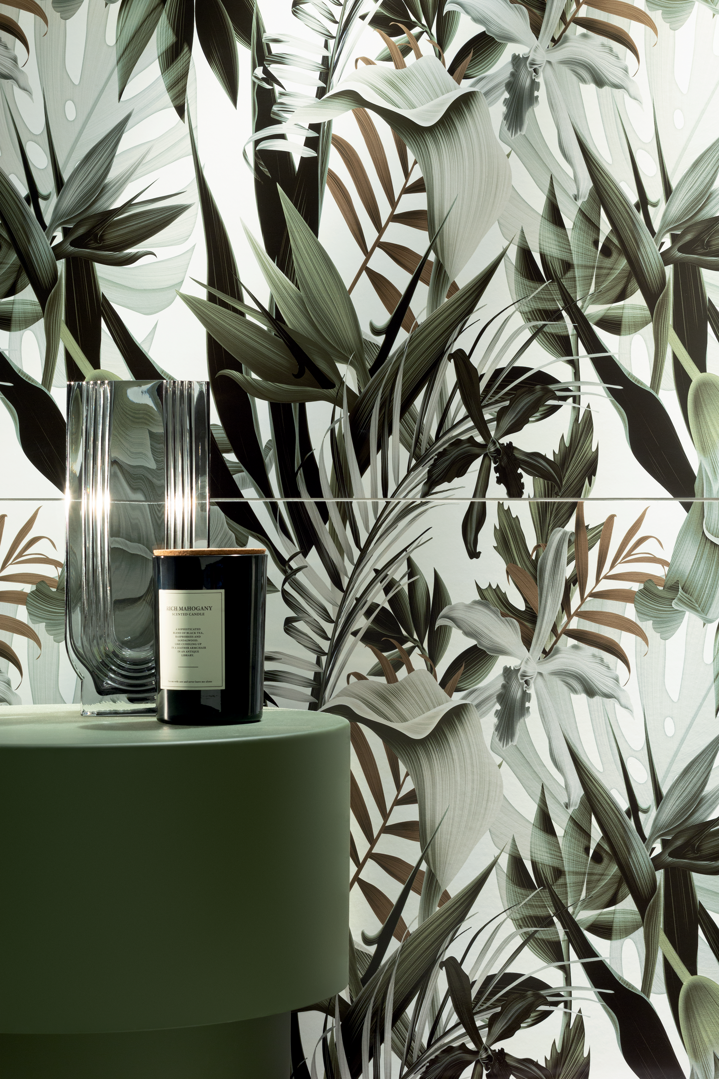 Glazura Rainforest Leaves 59.8x119.8 Arte - 5