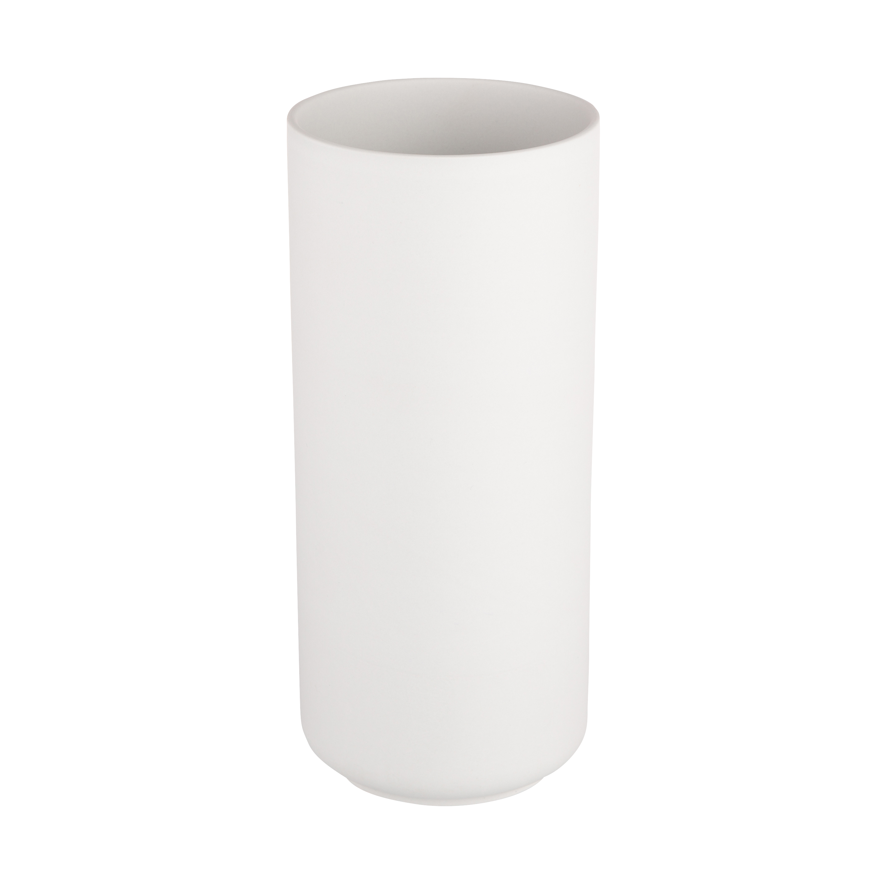 Wazon ceramiczny wys. 25 cm popielaty