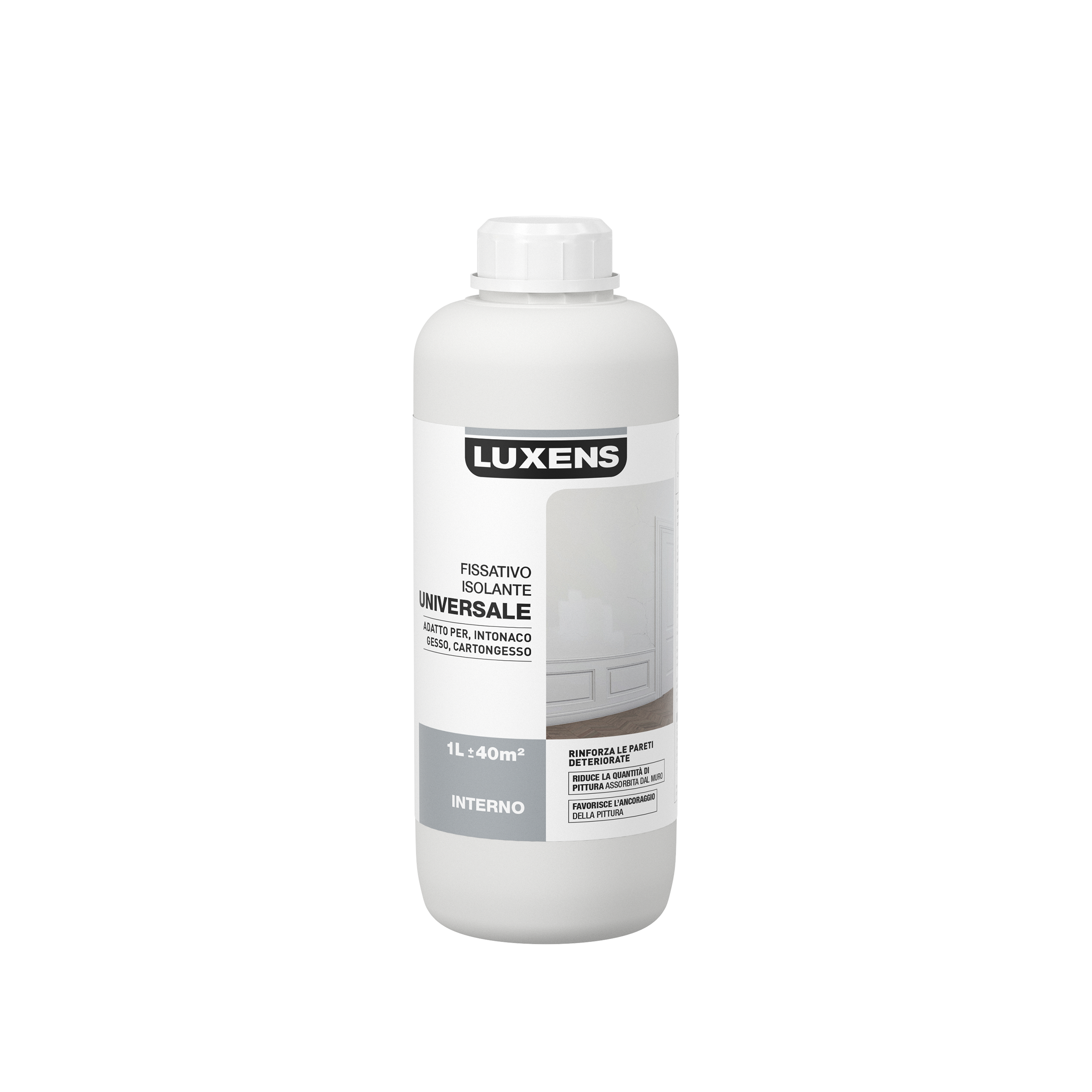 Fissativo murale per interno all'acqua LUXENS isolante 1 L - 7