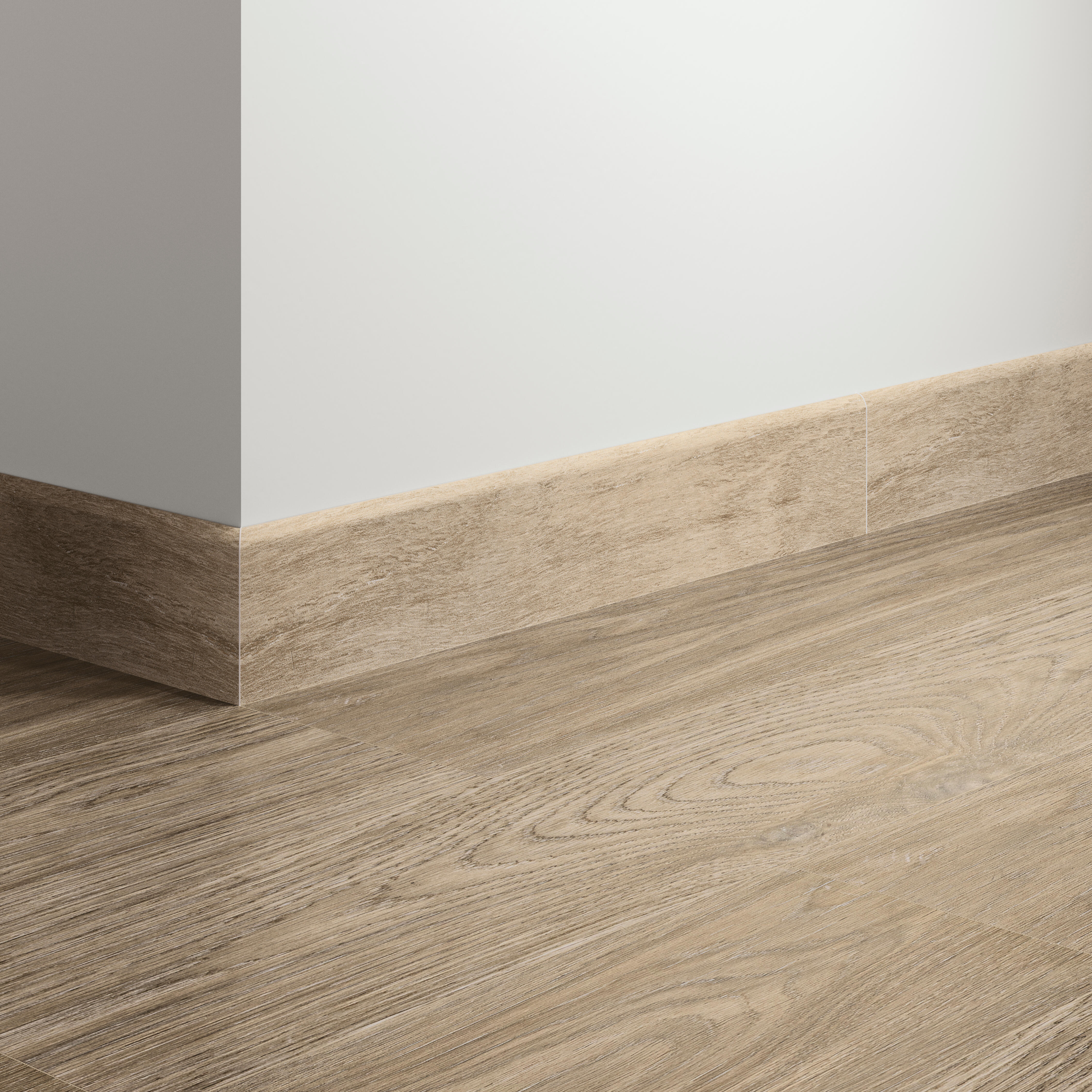 Pack de 4 Rodapiés cerámico Madera 60x10 cm madera haya ARTENS - 0