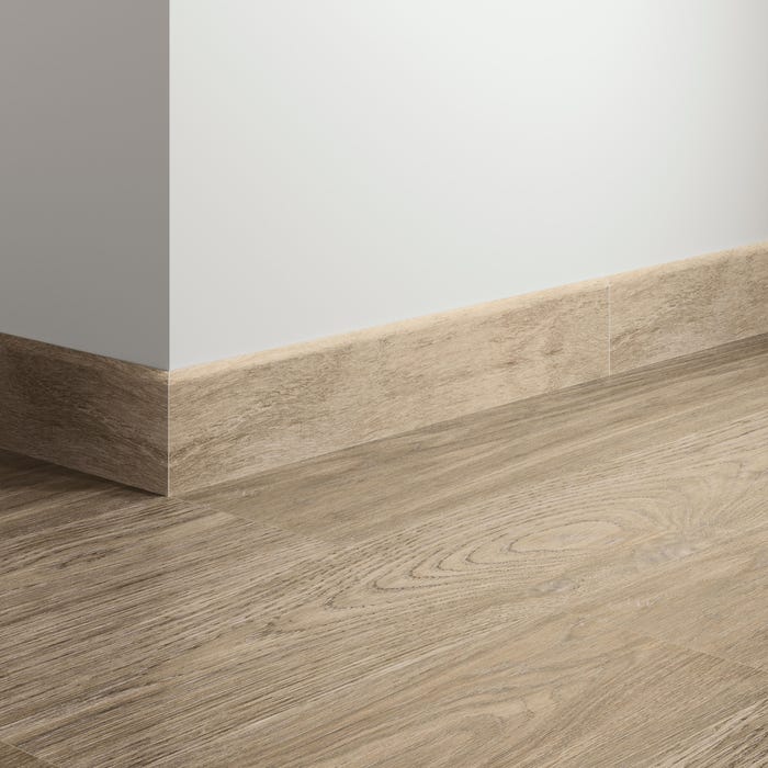 Pack de 4 Rodapiés cerámico Madera 60x10 cm madera haya ARTENS