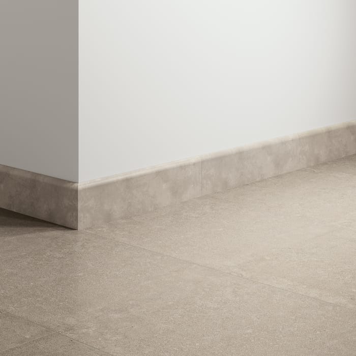 Pack de 4 Rodapiés cerámico Barro 33.3x8 cm terracota gris ARTENS