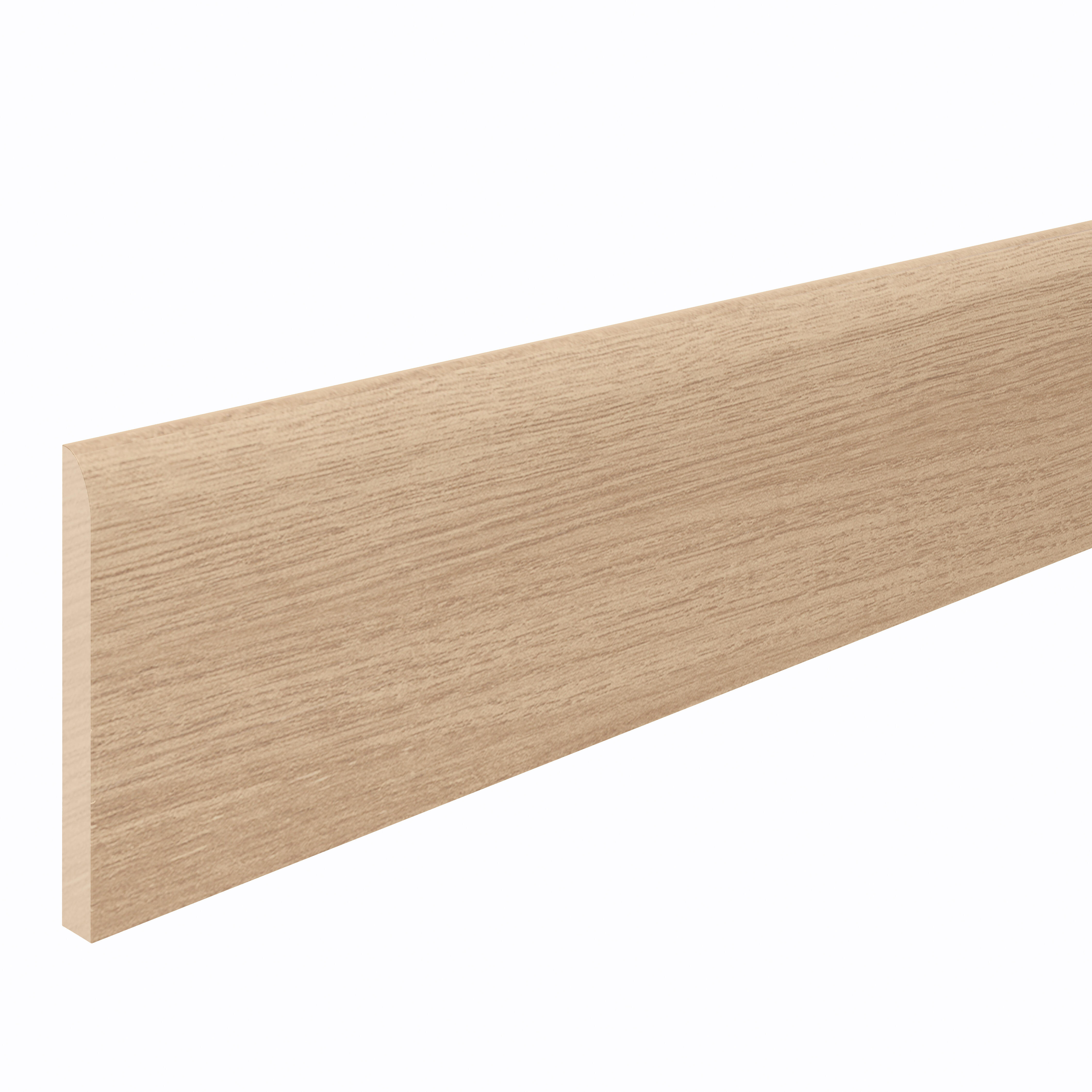 Pack de 4 rodapiés cerámico madera 60x10 cm madera miel artens
