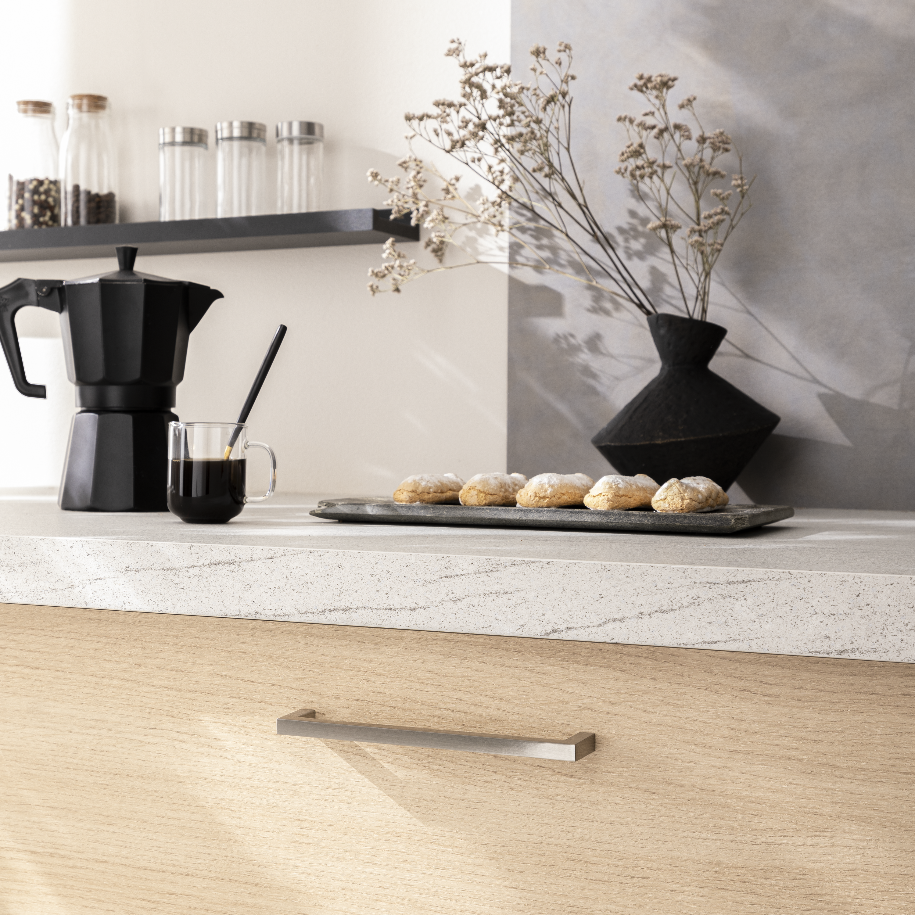 Puxador para móvel INSPIRE CITERRE INOX ESCOVADO 160MM - 5