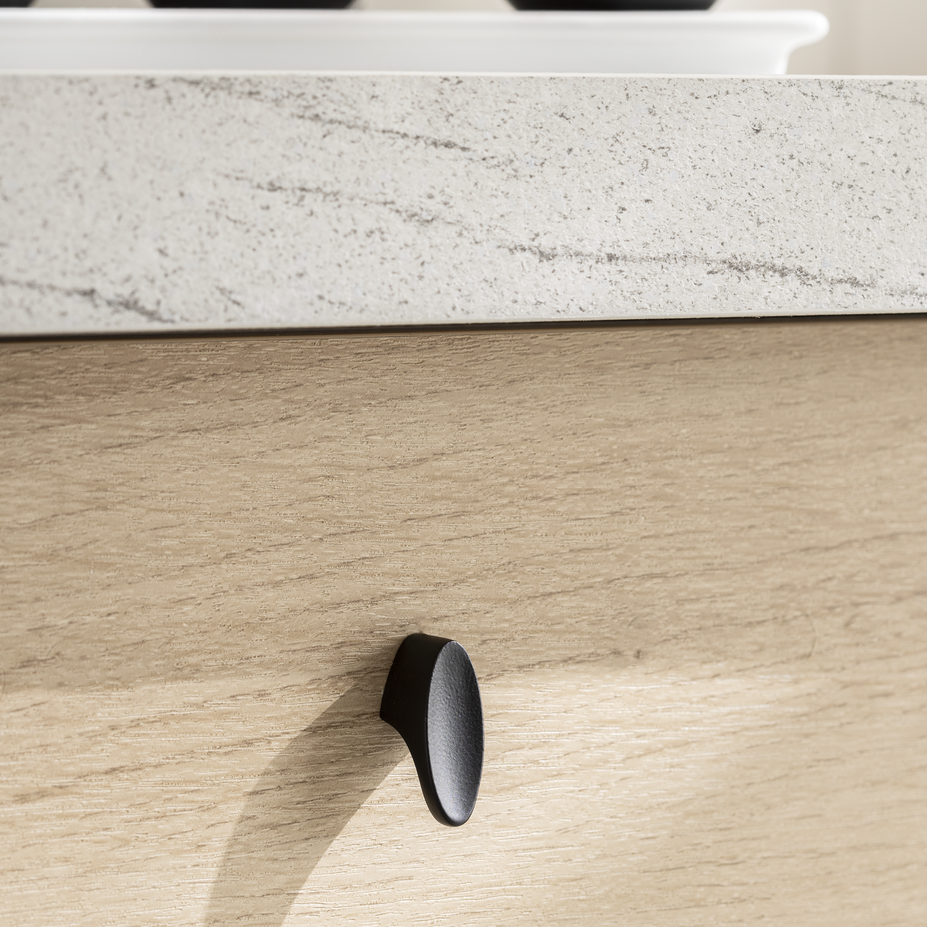 Gałka meblowa Elisse 20 mm czarna Inspire - 3