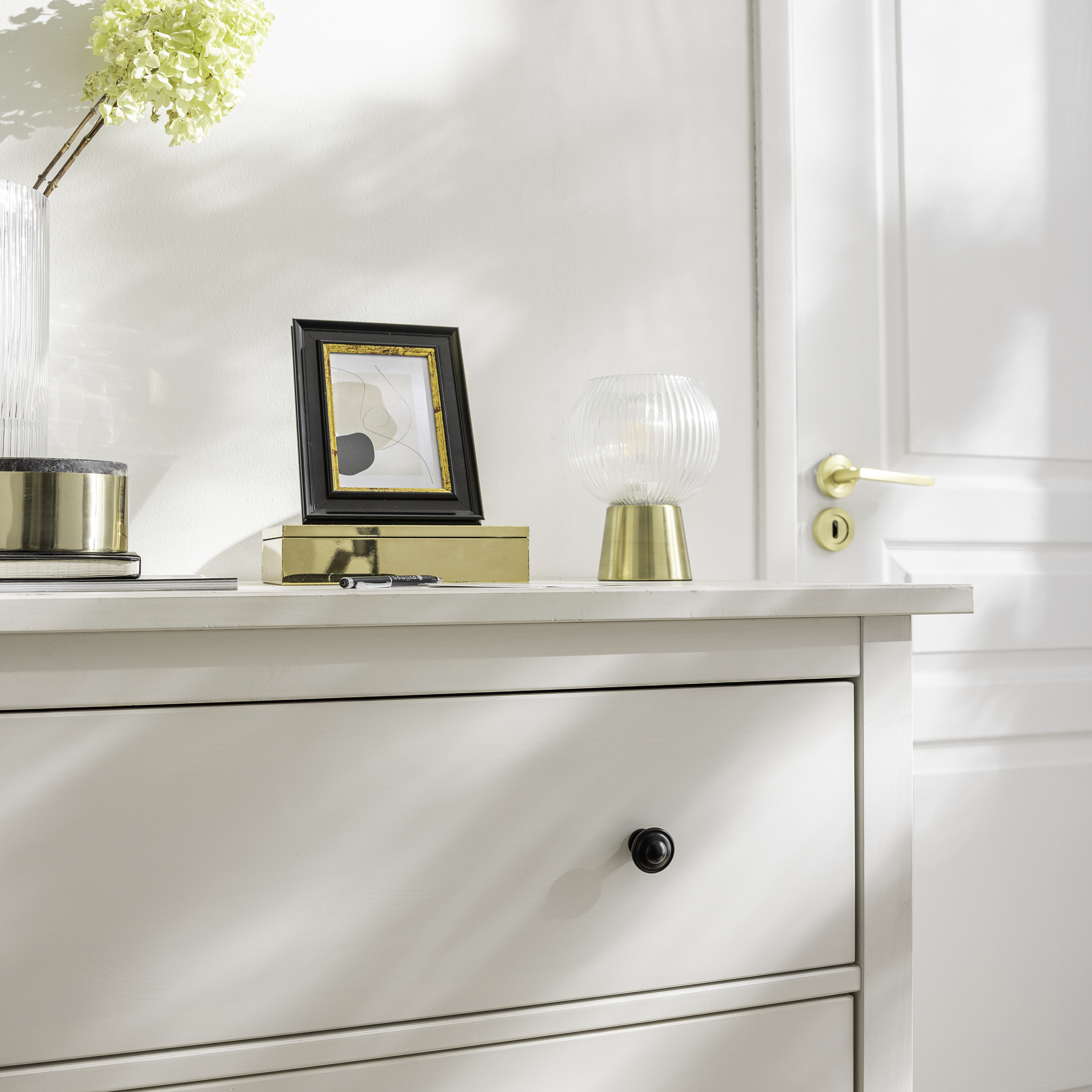 Pomolo per mobili INSPIRE paros in zama nero verniciato opaco  Ø 27.5 mm - 3