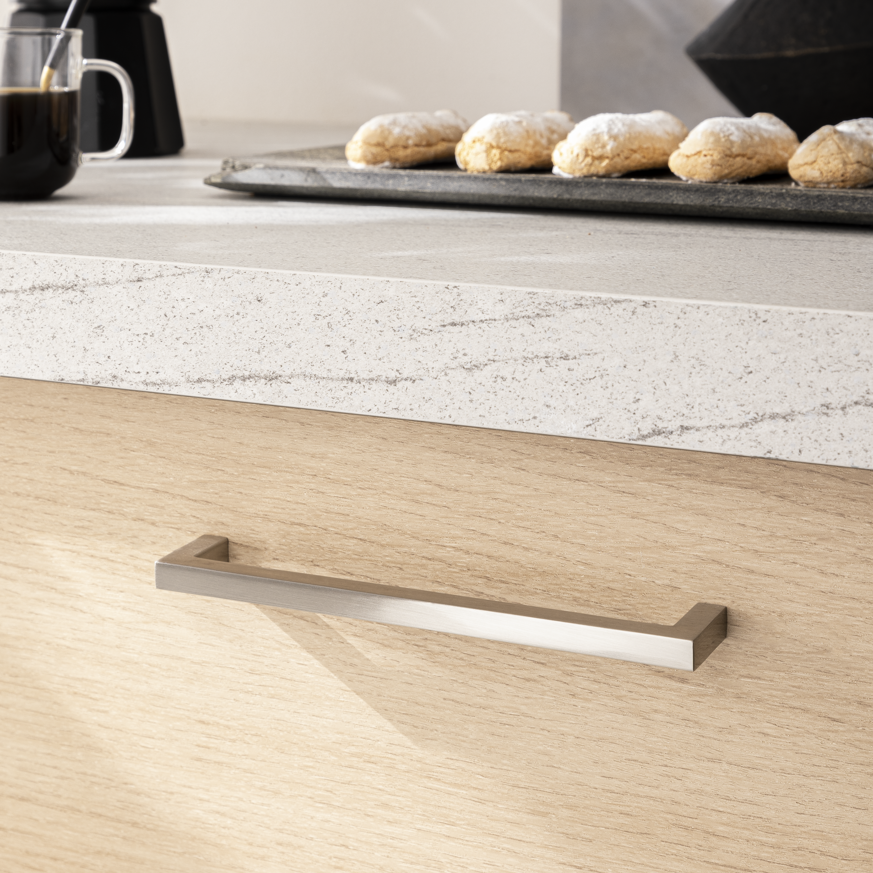 Puxador para móvel INSPIRE CITERRE INOX ESCOVADO 160MM - 4