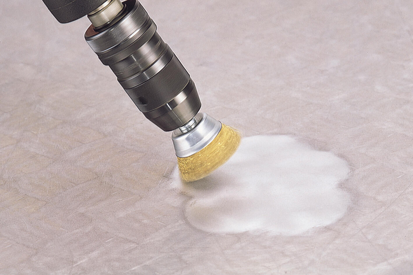 Brosse laiton pour multimatière WOLFCRAFT 2112000, Diam.50 mm - 2