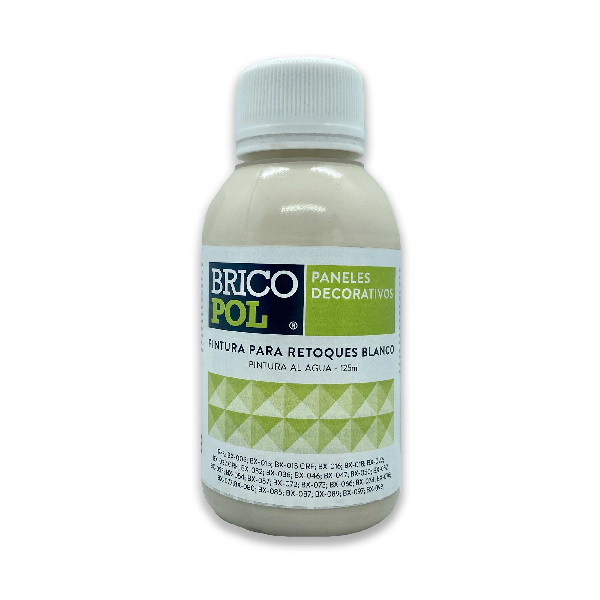 Pintura de retoques blanco montaje panel decorativo bricopol 200gr