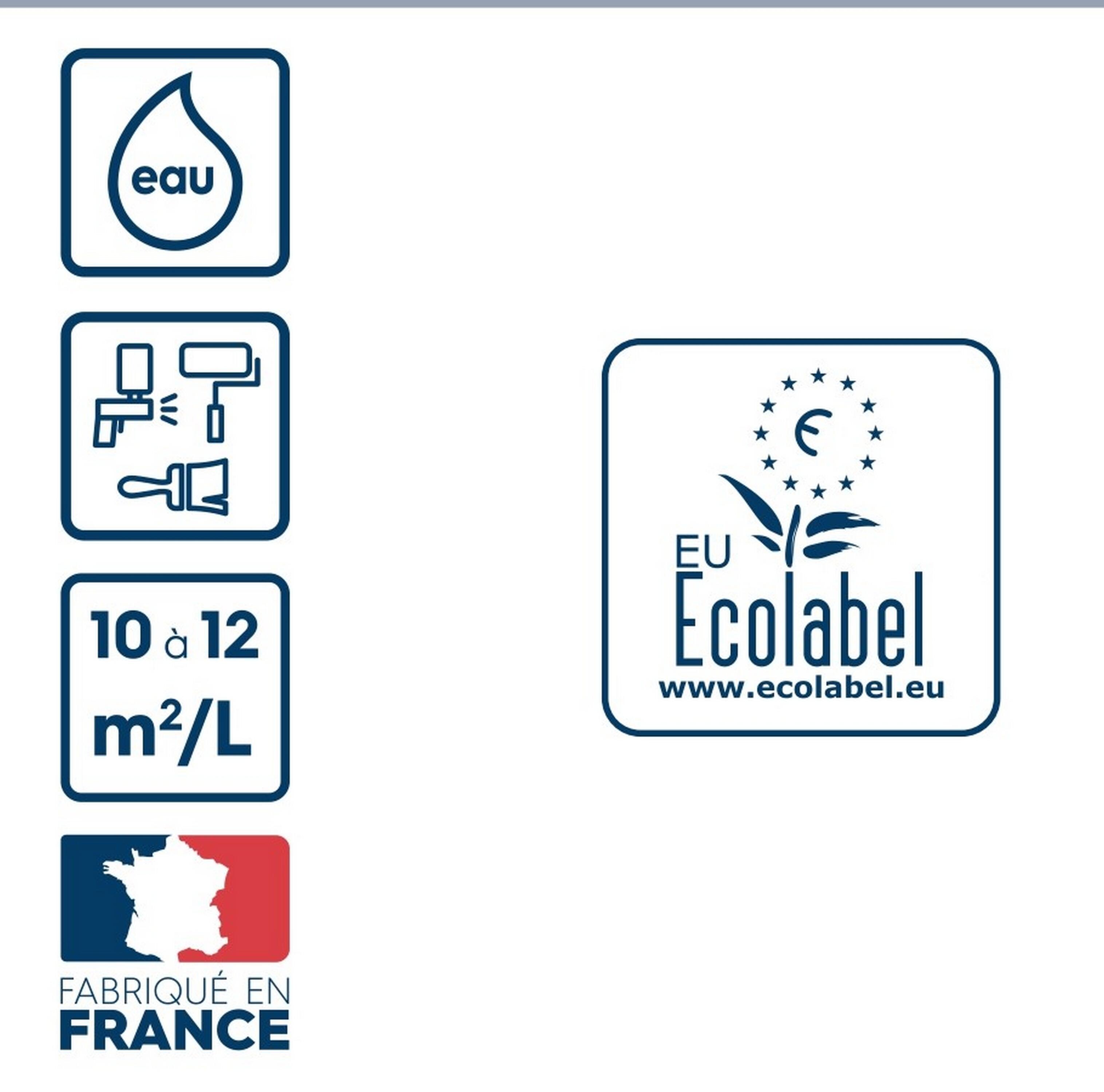 Peinture mur et plafond blanc velours TOLLENS Tollens tolpro hydro velours 10l 1 - 6