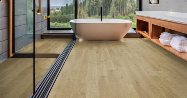 Suelo vinílico SPC clic Intenso Extrem Berlin efecto madera natural NAT348