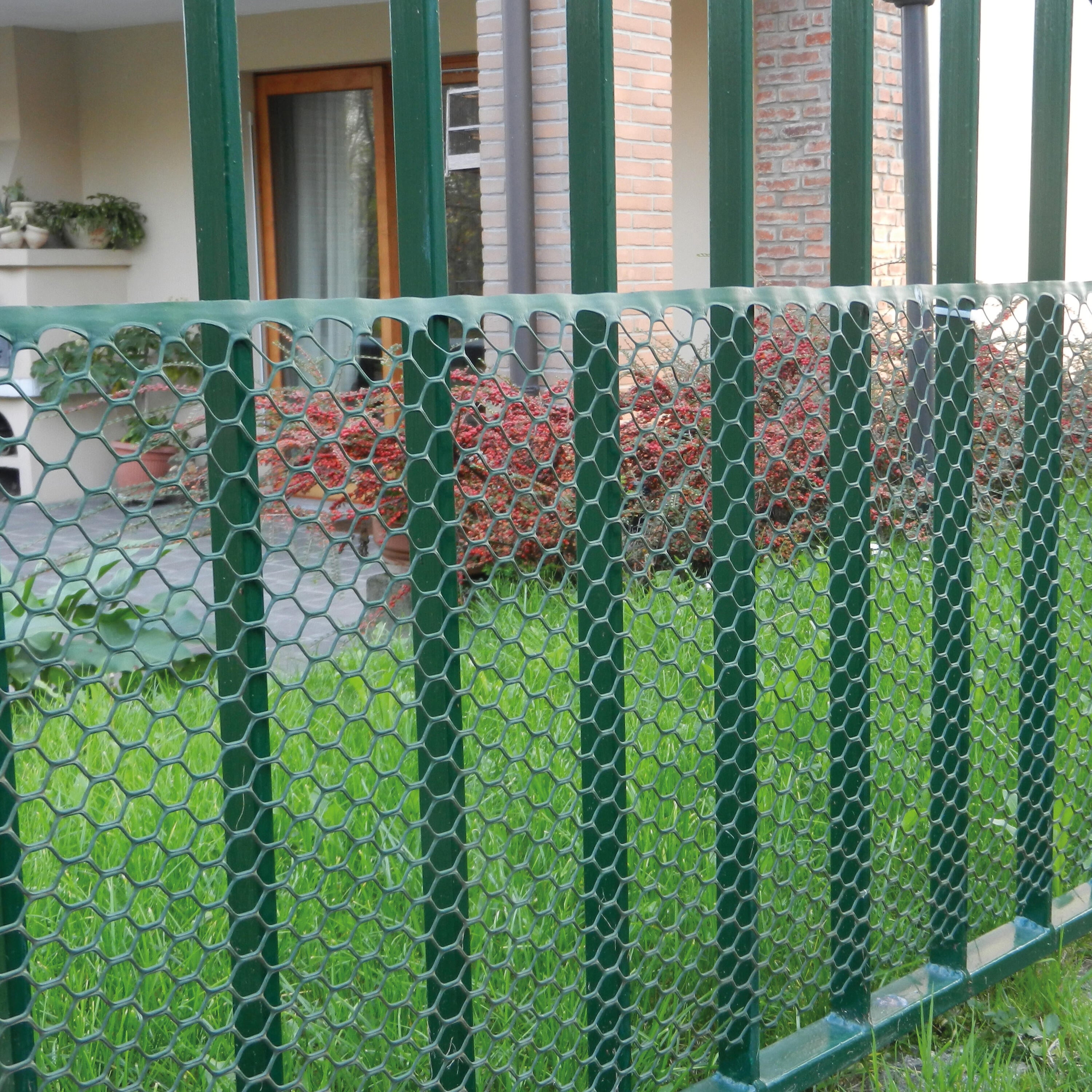 Rete in plastica EXAGON verde H 0.5 x L 5 m - 3