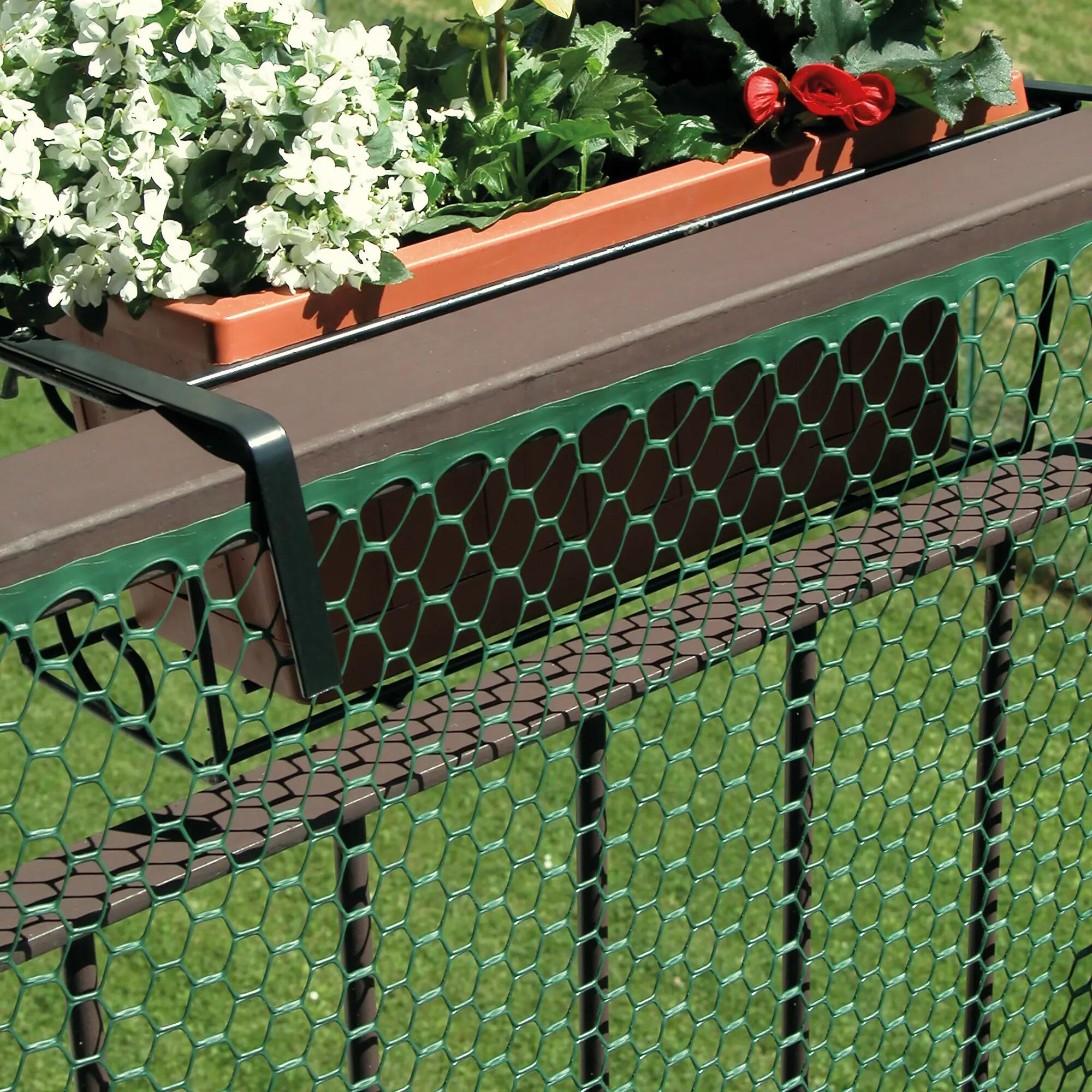 Rete in plastica EXAGON verde H 1 x L 5 m - 3