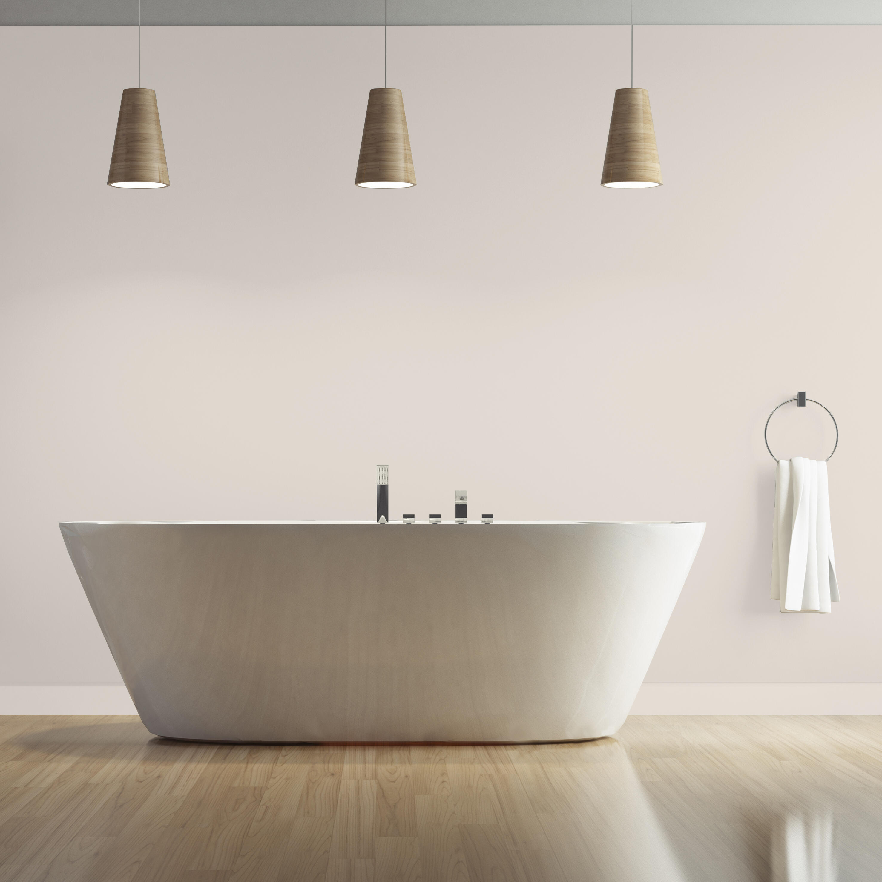 Peinture mur beige makuria satin RIPOLIN Cuisine et bain 2L - 3