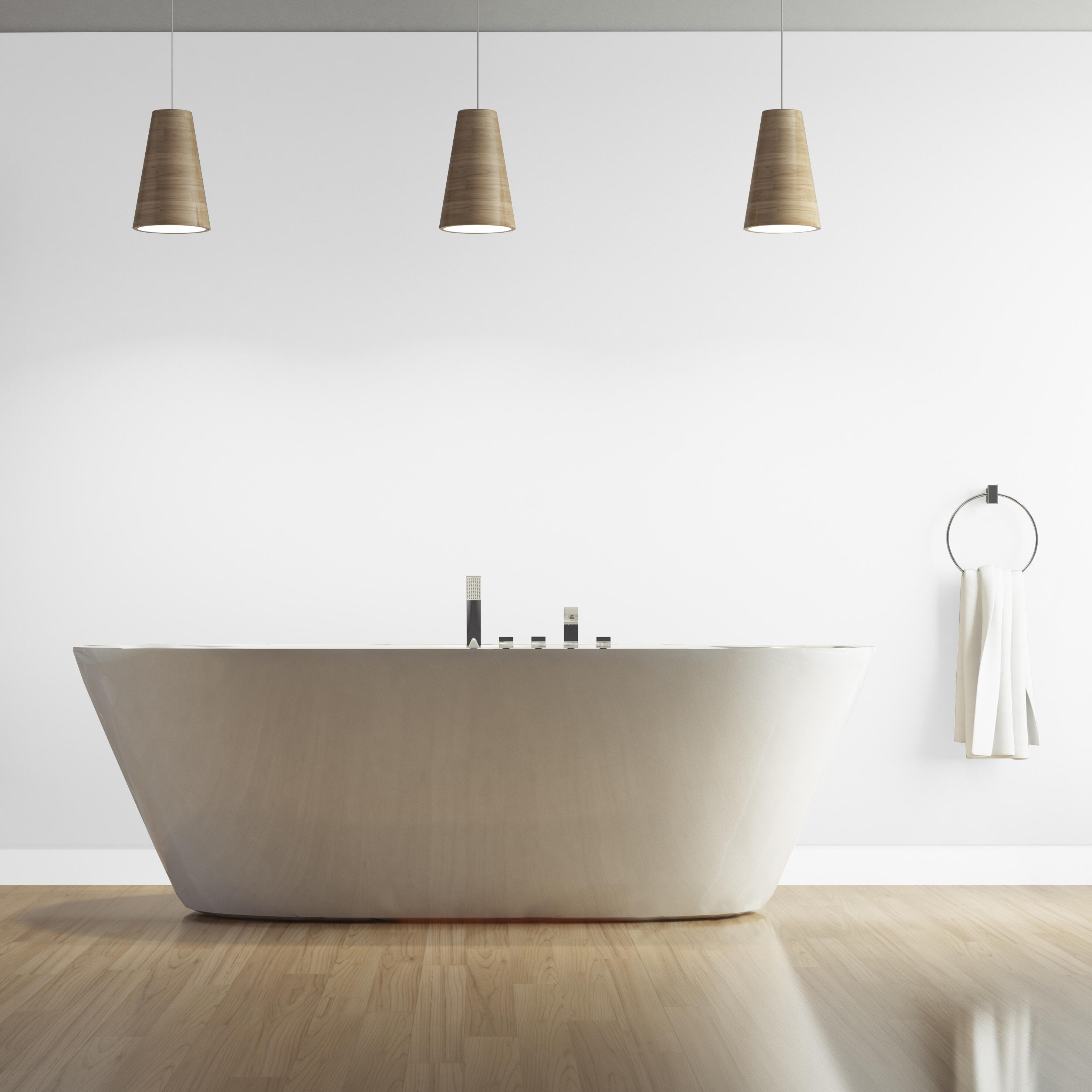 Peinture mur blanc satin RIPOLIN Cuisine et bain 2L - 3