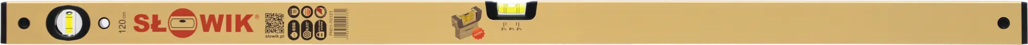 Poziomica 2 LIBELKI PN01 1200 mm SŁOWIK - 2