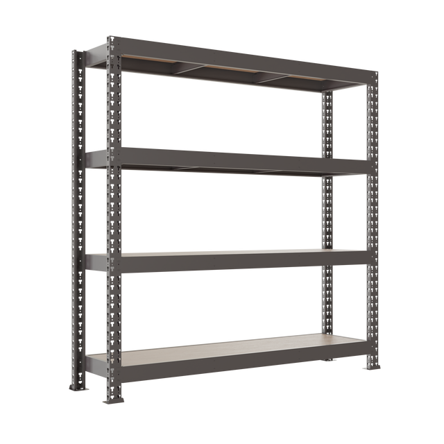 Regał metalowy Mega 500 kg 180x160x60 cm 4 półki Metalkas