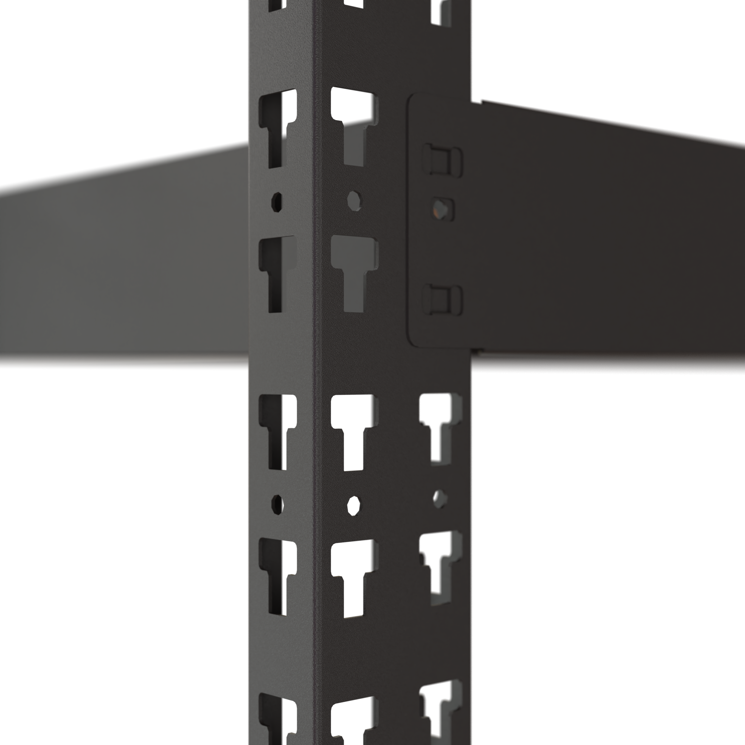 Regał metalowy Mega 500 kg 180x160x60 cm 4 półki Metalkas - 8