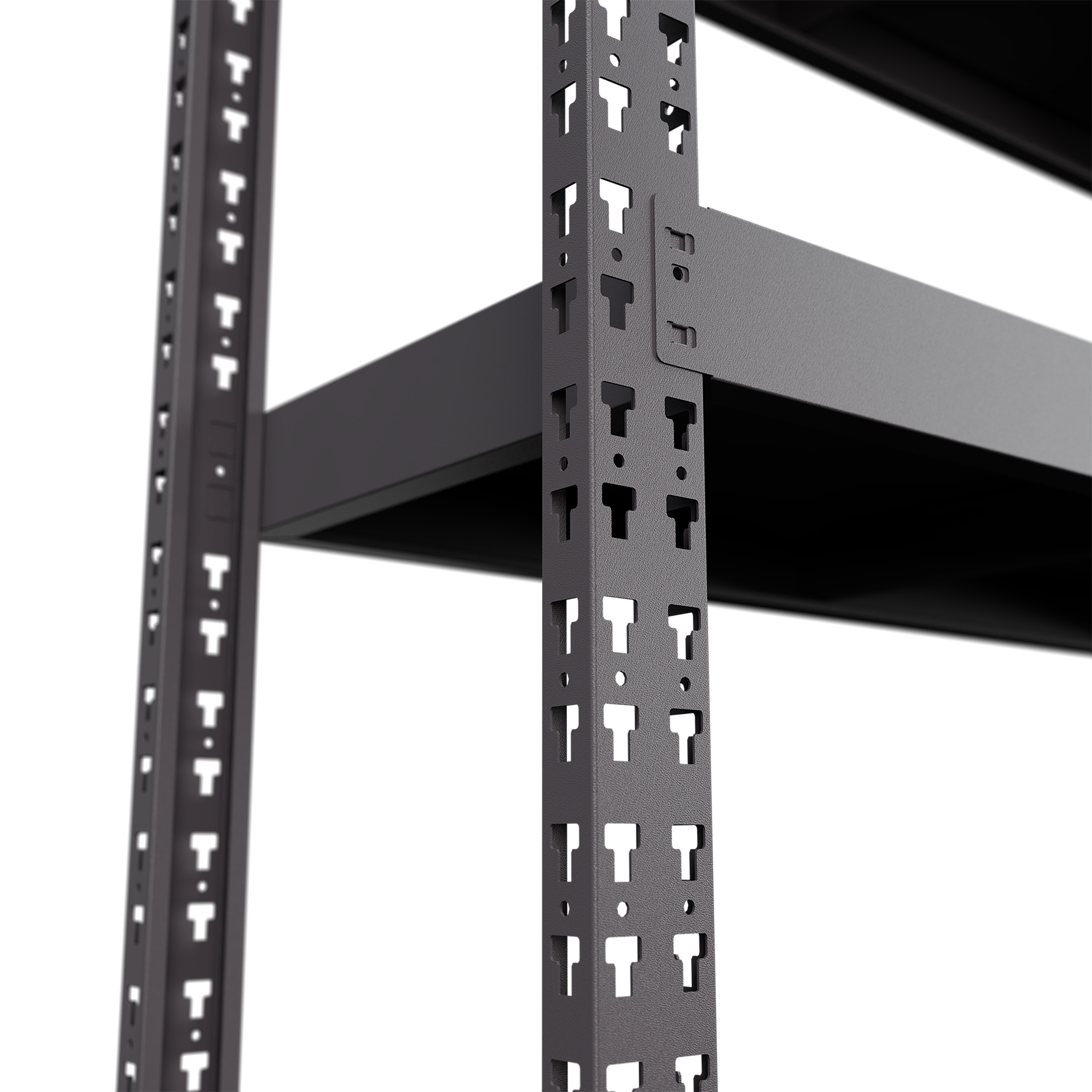 Regał metalowy Mega 500 kg 180x160x60 cm 4 półki Metalkas - 6