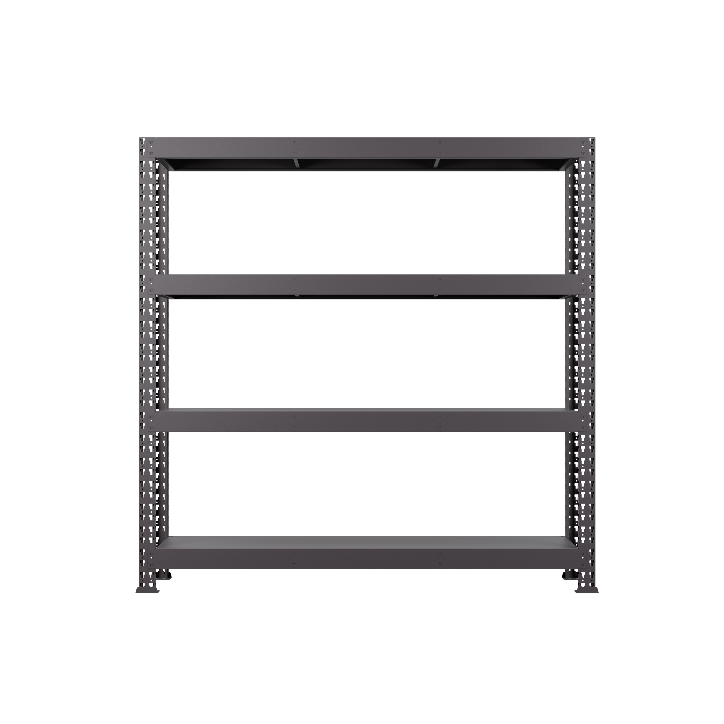 Regał metalowy Mega 500 kg 180x160x60 cm 4 półki Metalkas - 5