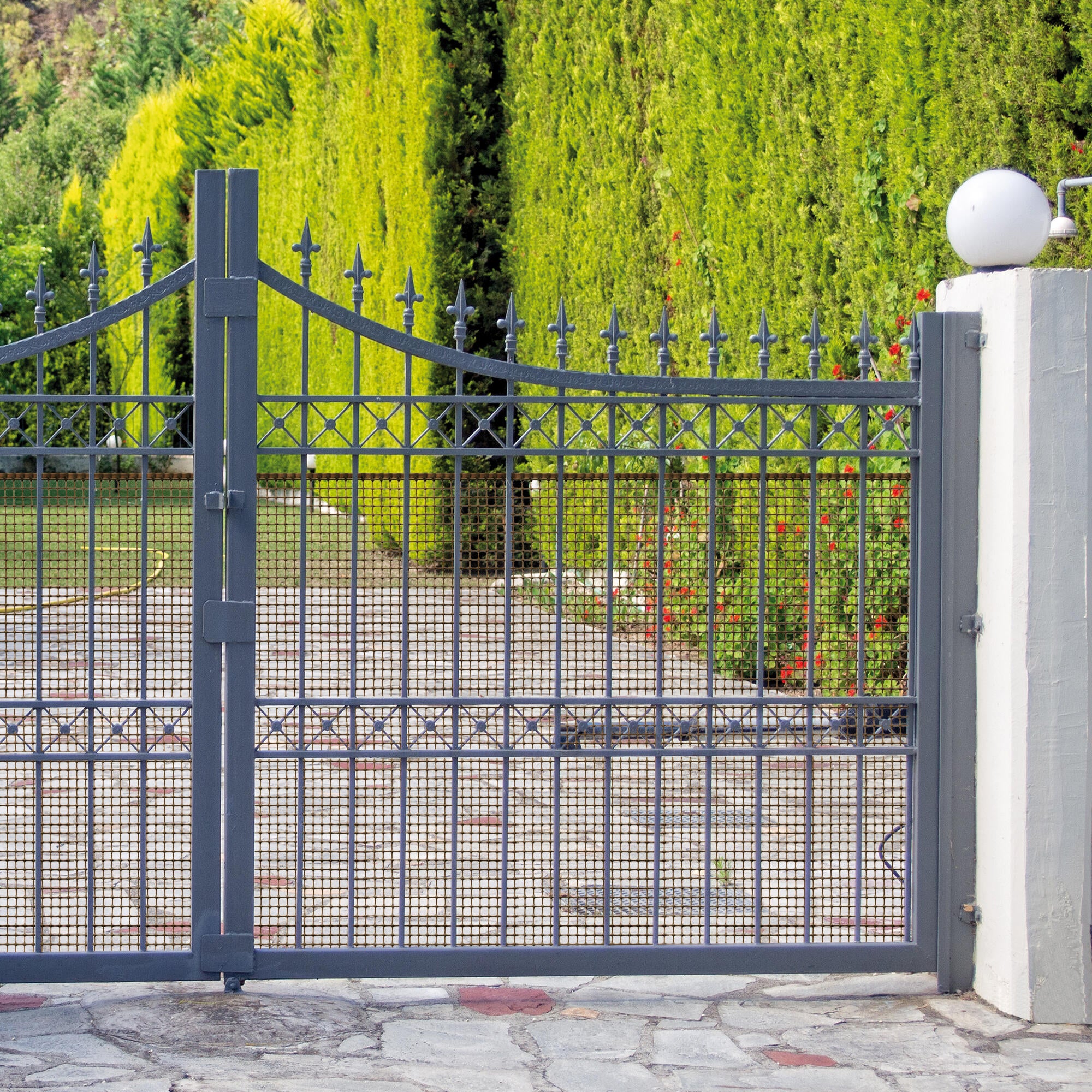 Rete in plastica QUADRA 10 marrone H 1 x L 10 m - 3