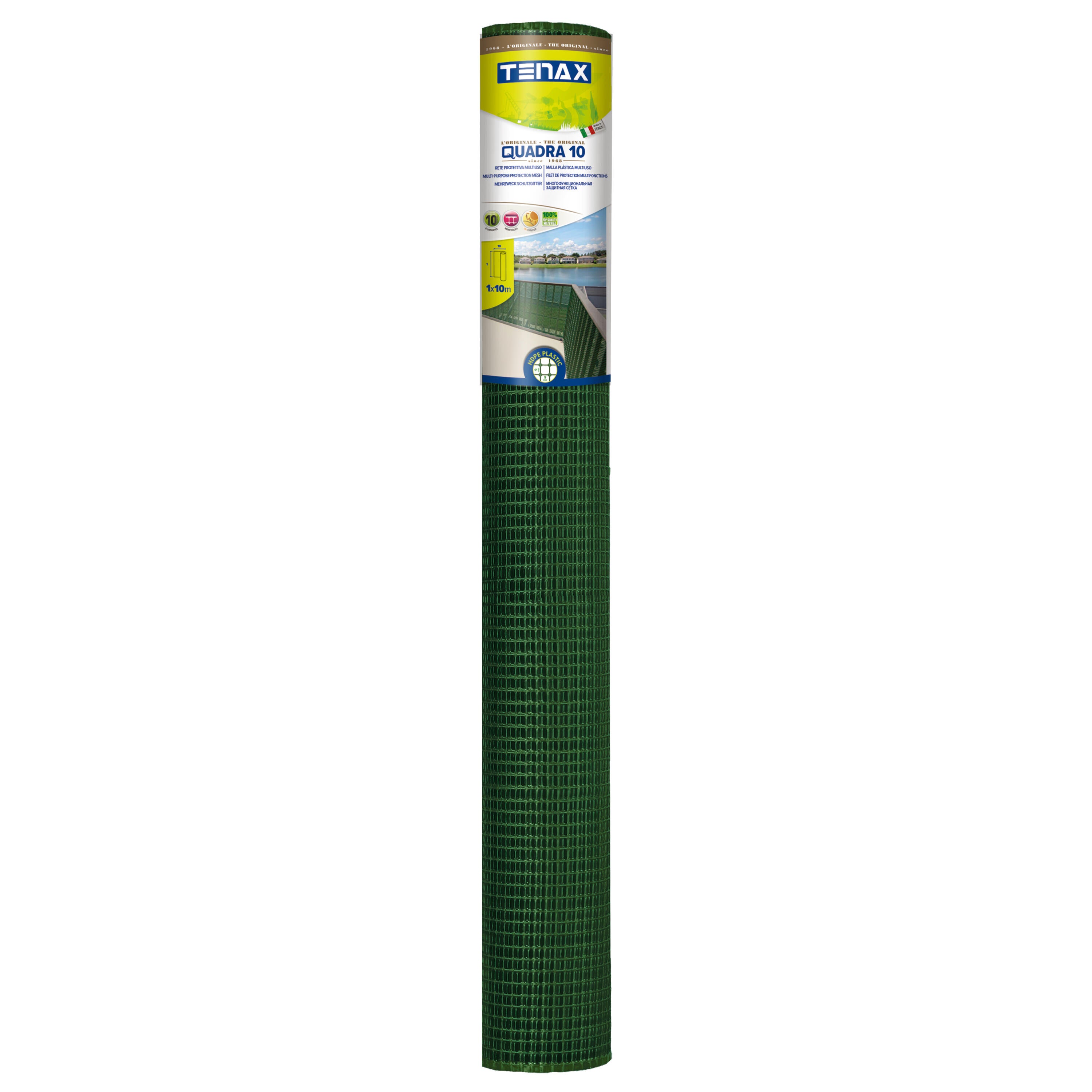 Rete in plastica QUADRA 10 verde H 1 x L 10 m - 7