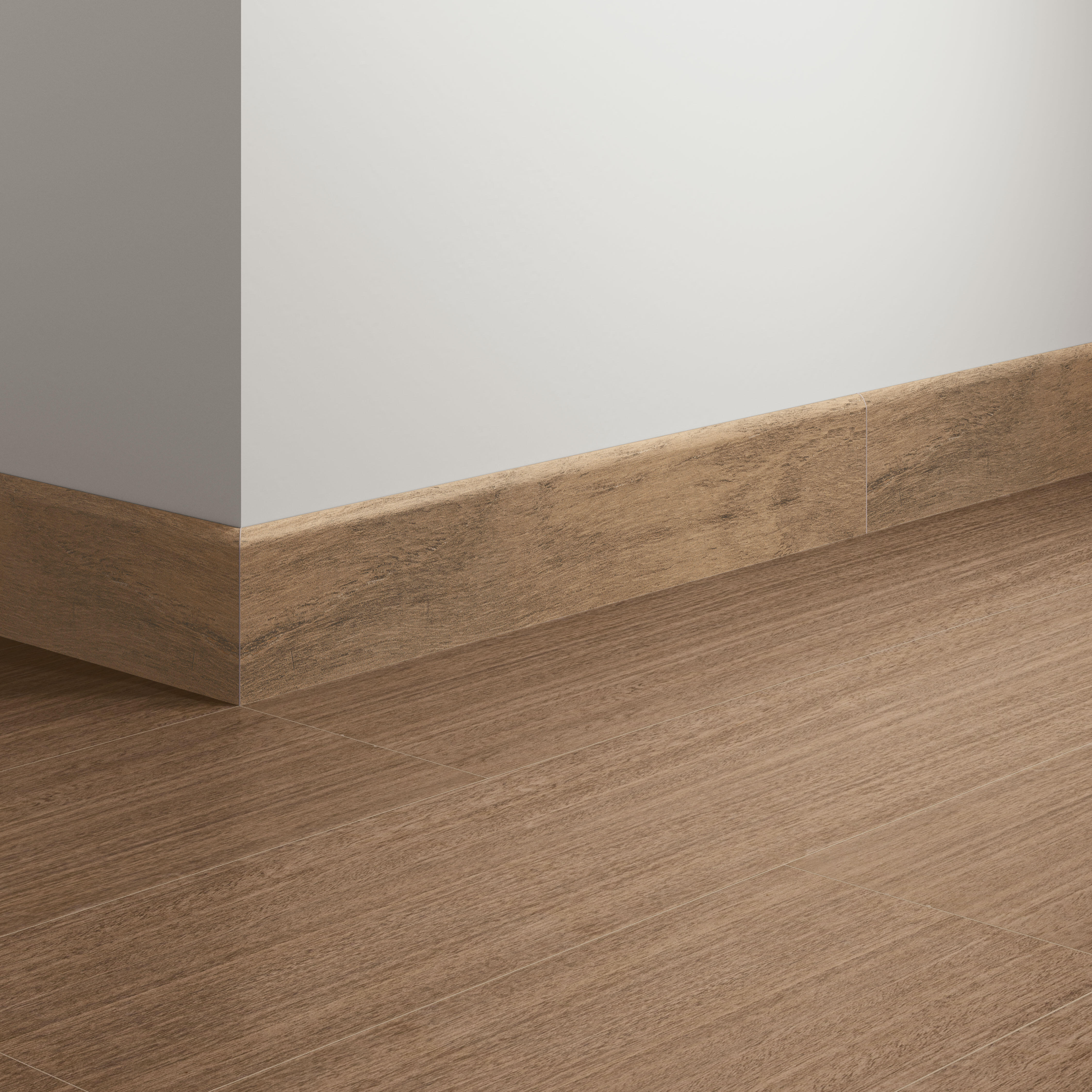 Pack de 4 Rodapiés cerámico Madera 60x10 cm madera wallnut ARTENS - 3