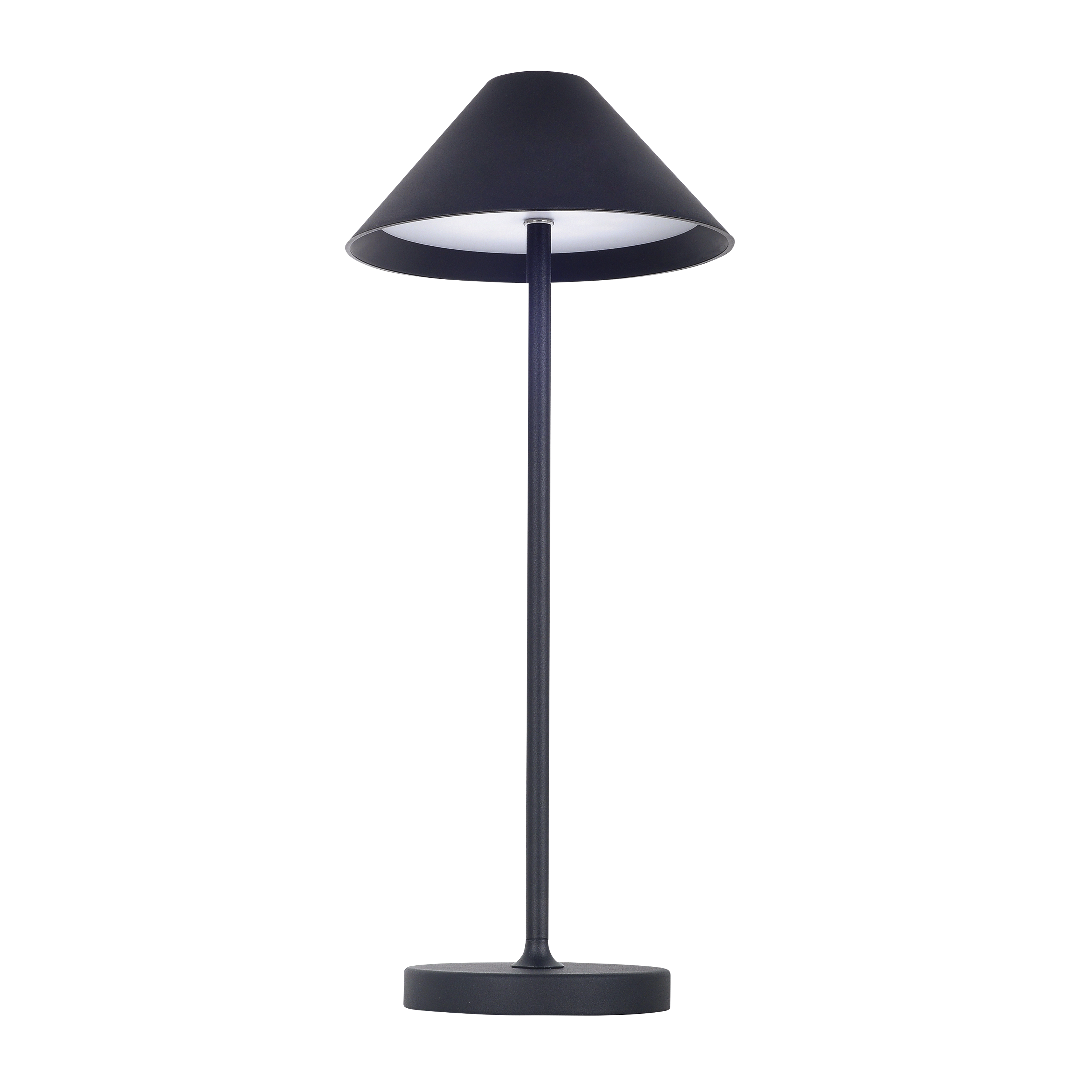 Lámpara de mesa exterior malia inspire negro intensidad regulable ip54