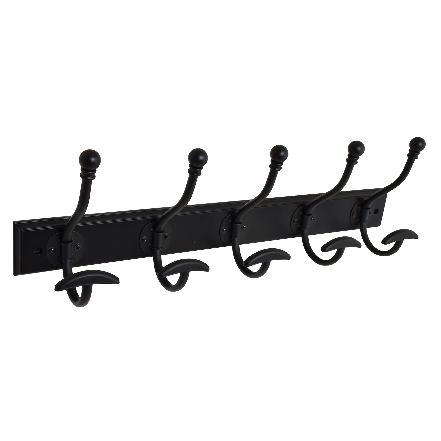 Portemanteau à visser noir Forta EVOLUDIS